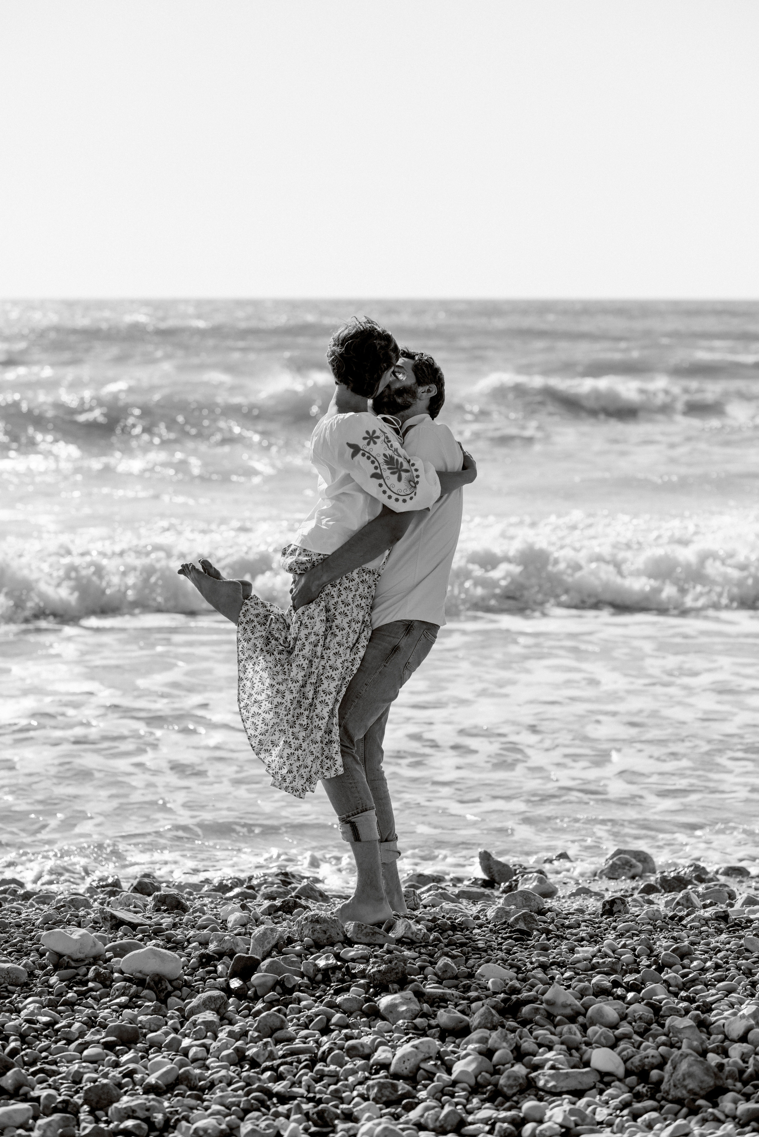 Семейная прогулка у моря. Профессиональный фотограф. Портрет, семья, дети