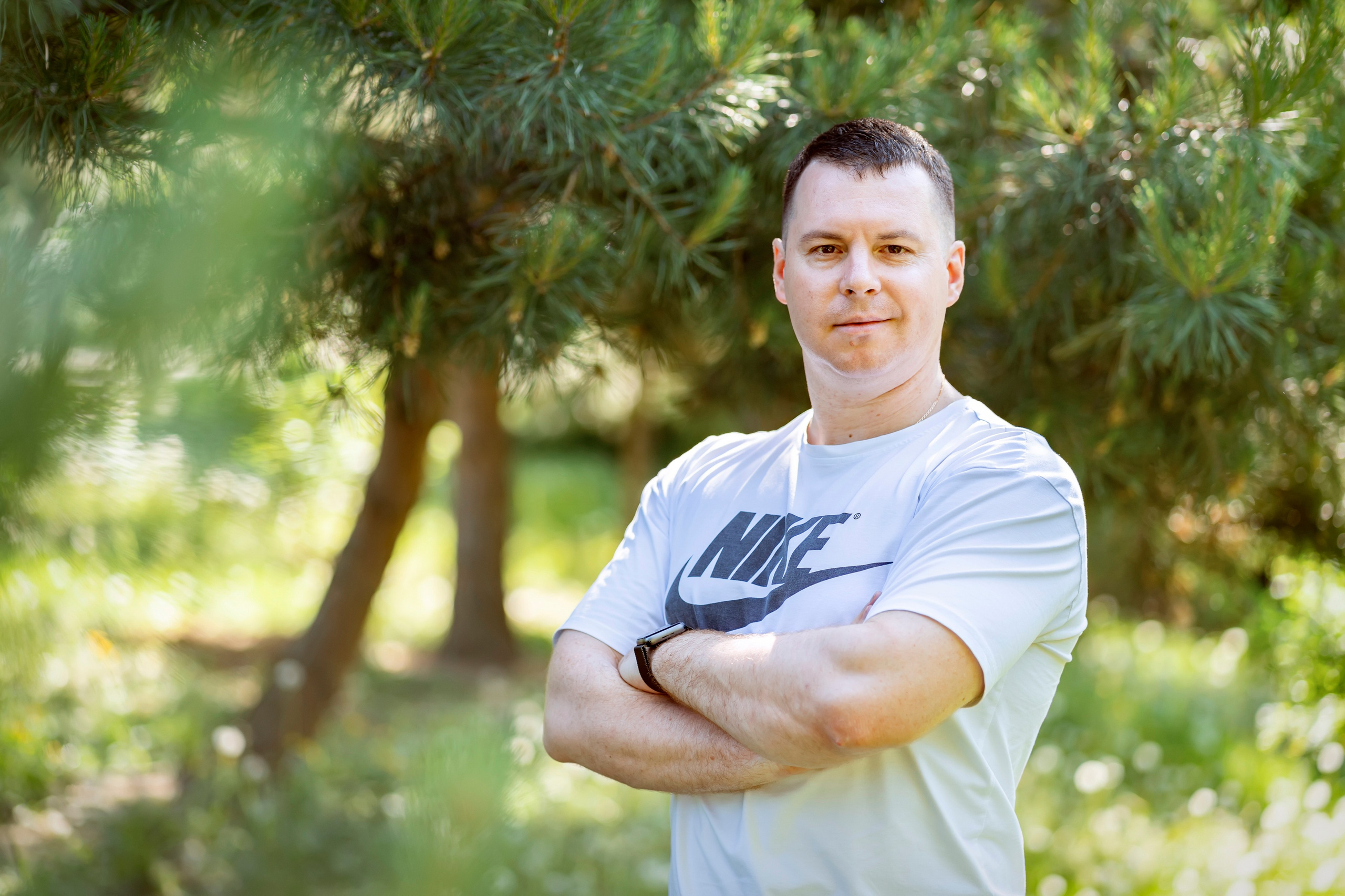 Летняя прогулка в парке. Семейный и детский фотограф в Хабаровске Анна Гриневич