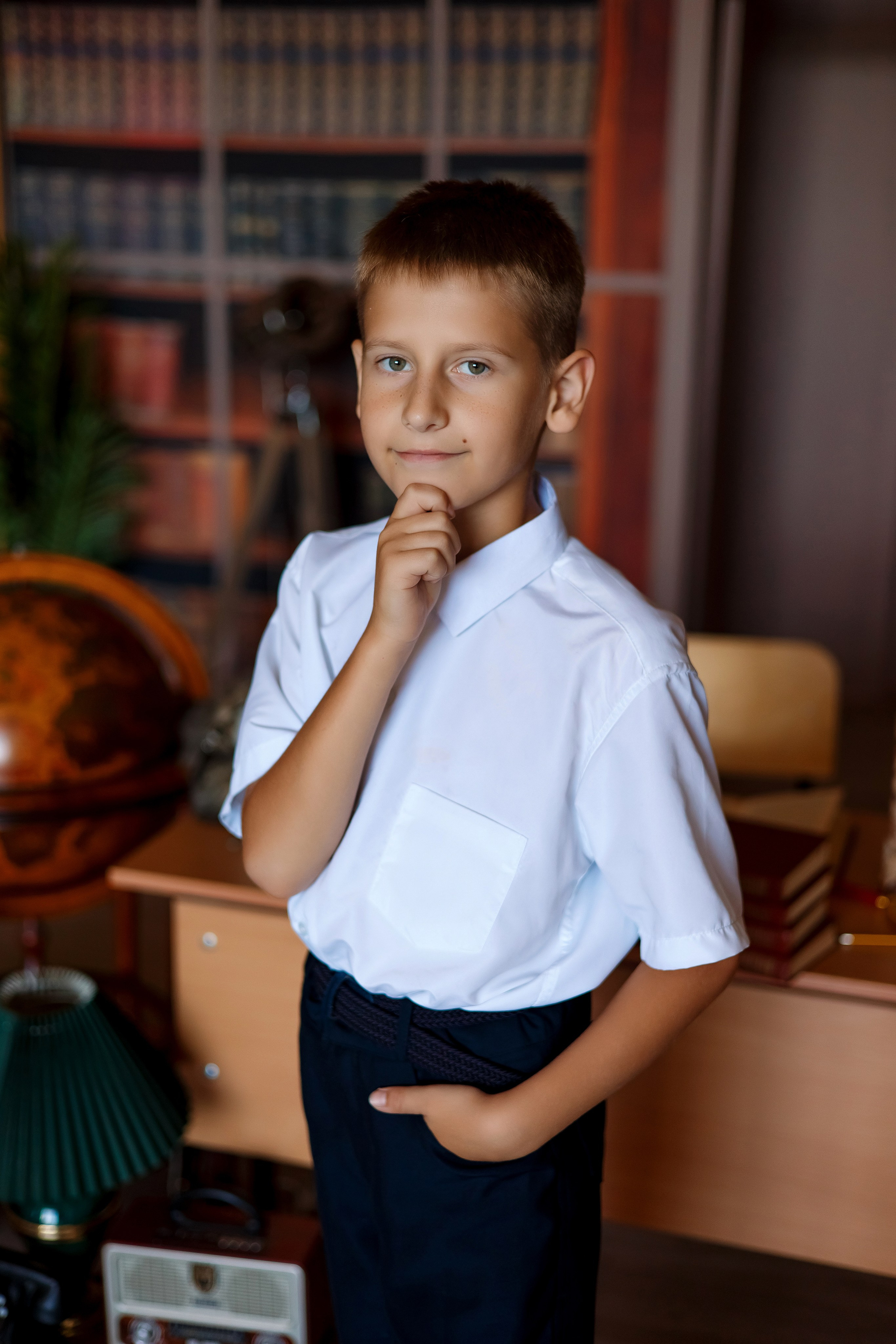 4 класс фотосессия в фотостудии. Фотограф Любовь Корниенко, Примоский край