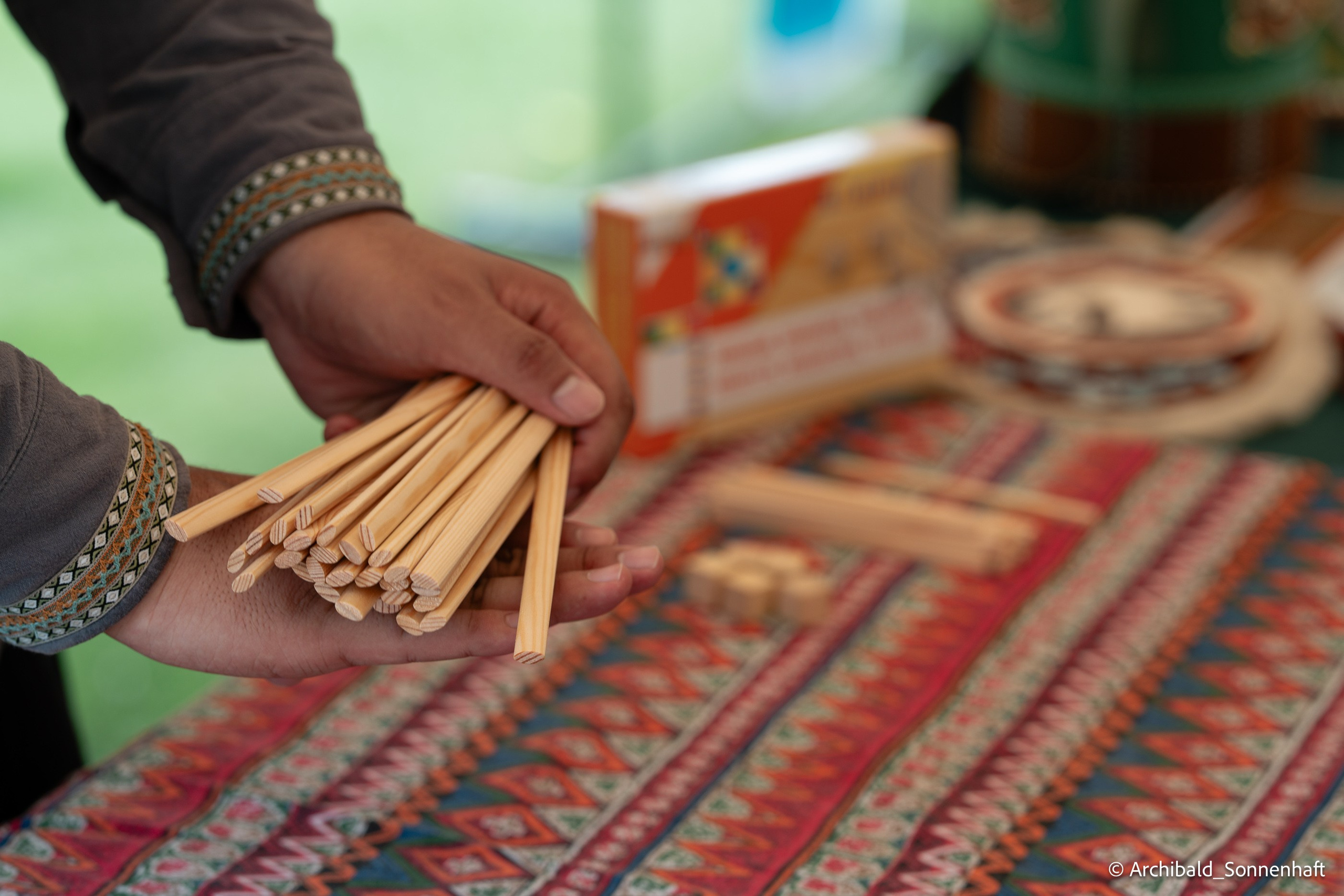 Yakuts festival of rebirth of nature after a hard winter. Photographer in Guangzhou, China. Archibald Sonnenhaft