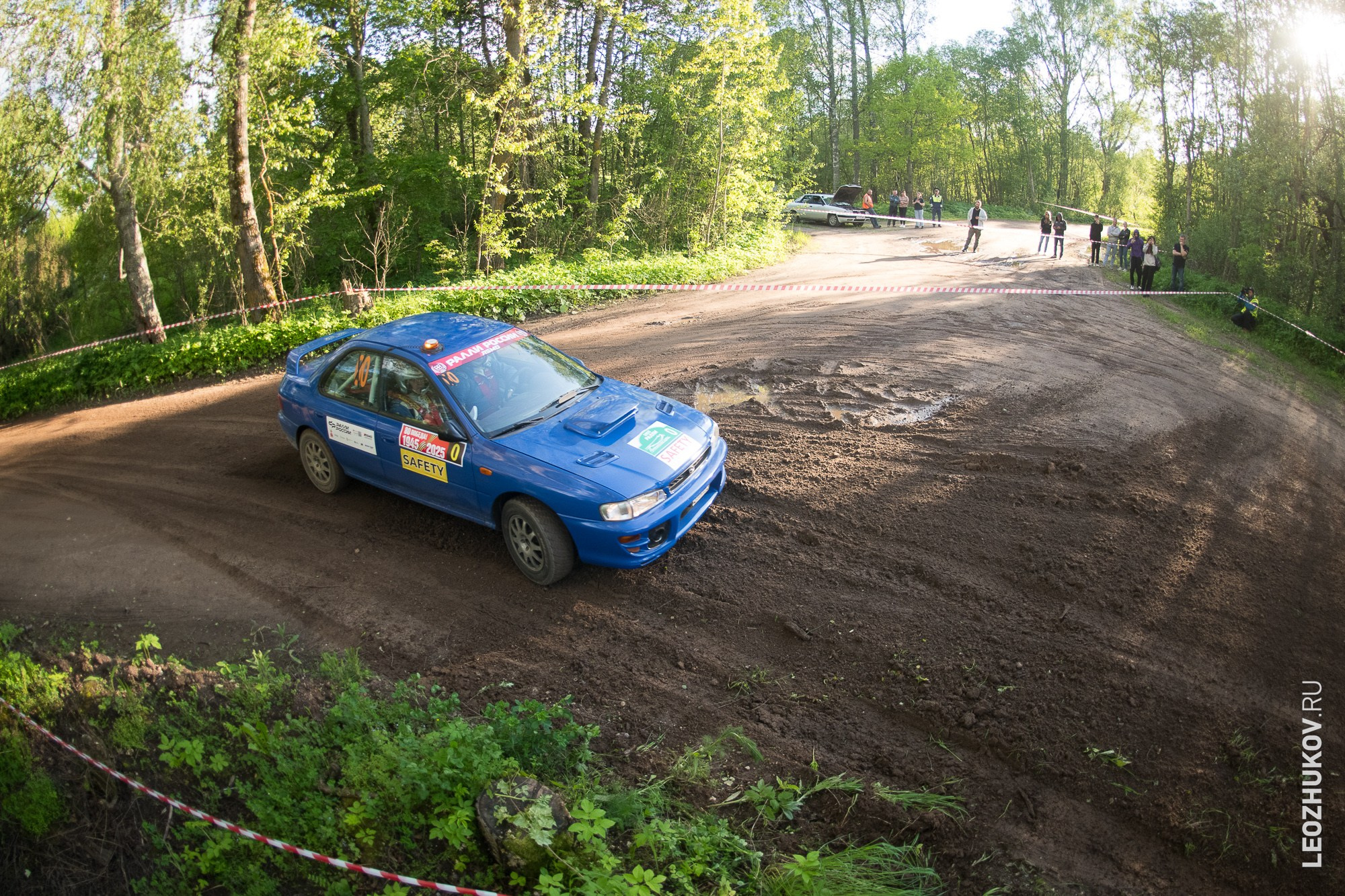 Rally Pushkinskie gory 2025. Sports photographer Leonid Zhukov