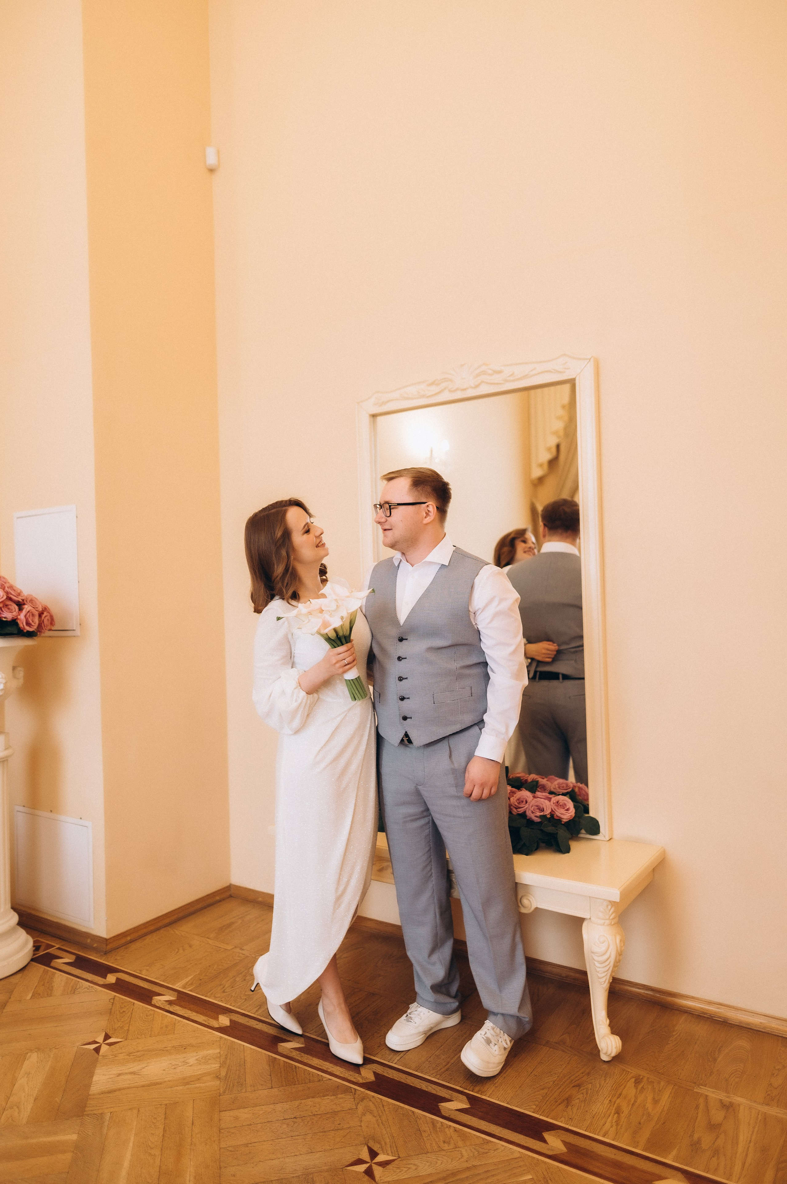 Загс+Оранжерея (камерная свадьба). Фотограф ПИТЕР СПБ Надежда Баранова