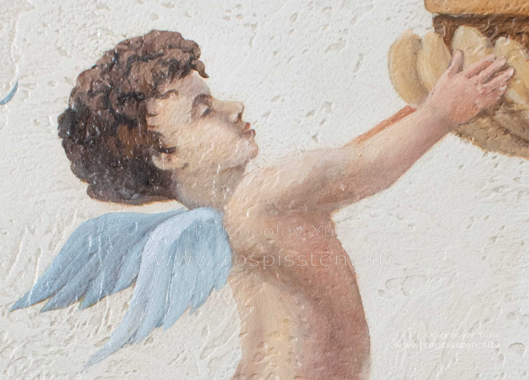 Роспись стен замок