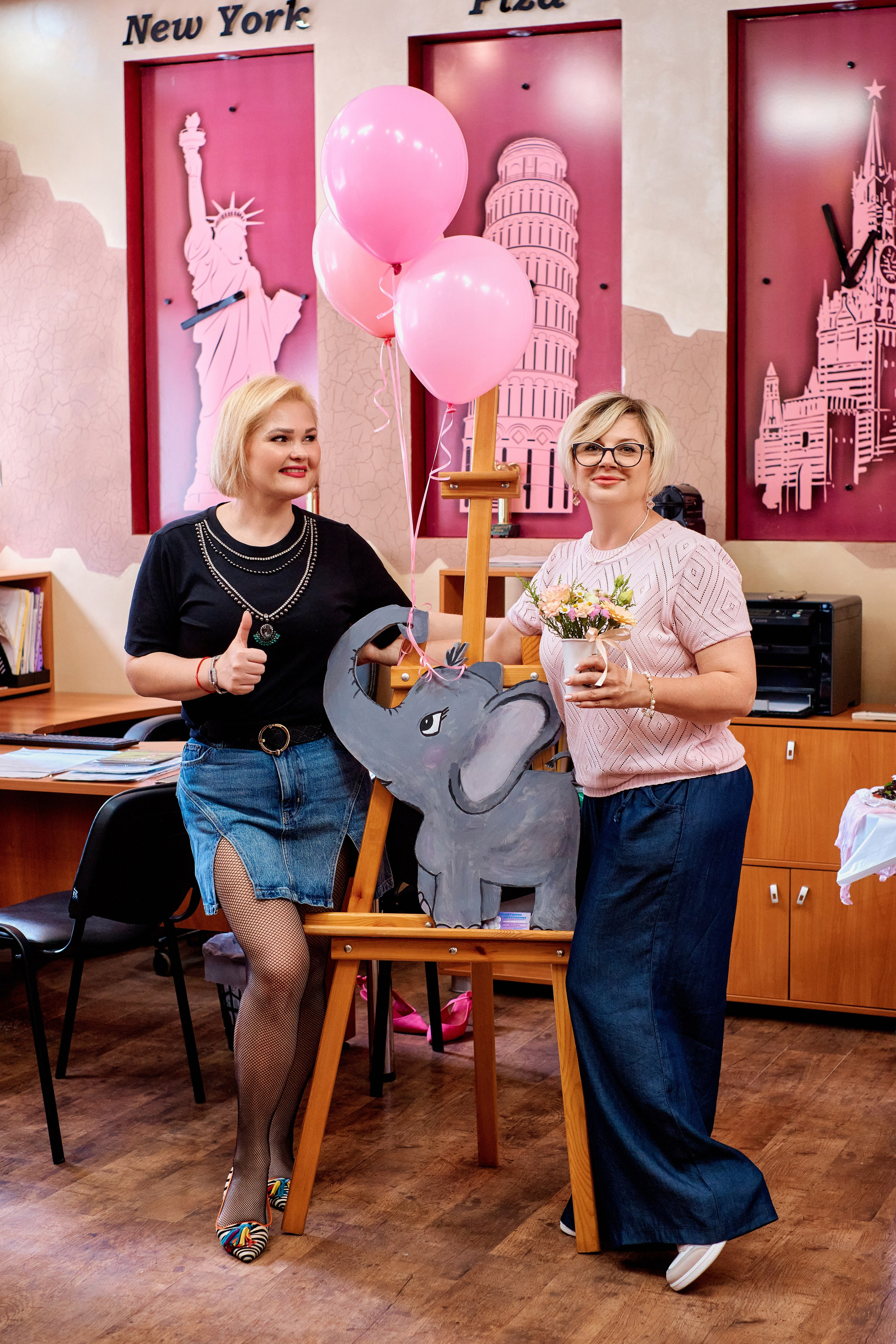 Открытие туристической компании «Розовый слон». Фотограф Таганрог Анна Трайжон