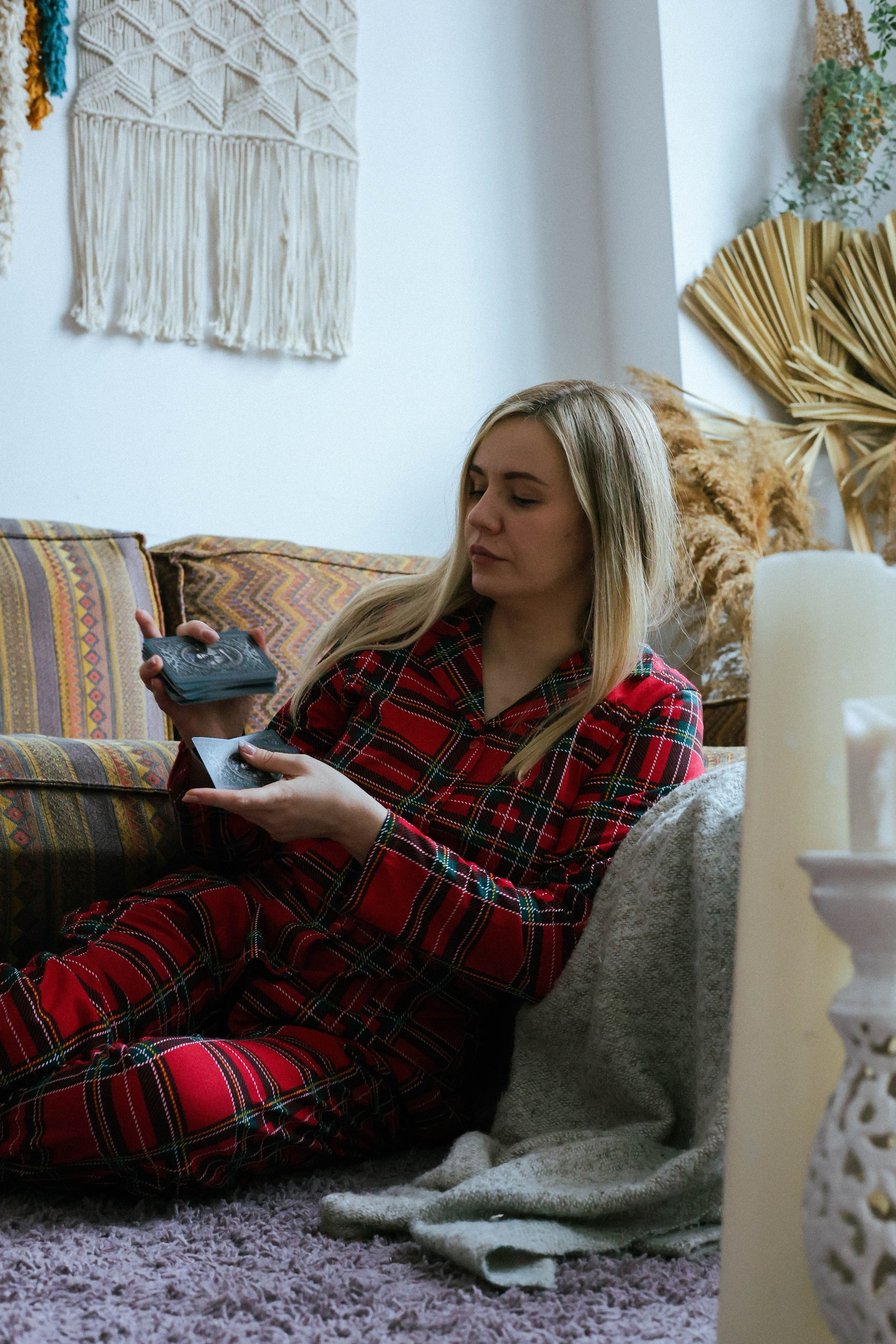 Свечи и карты. Фотограф в Москве Анастасия Калинина