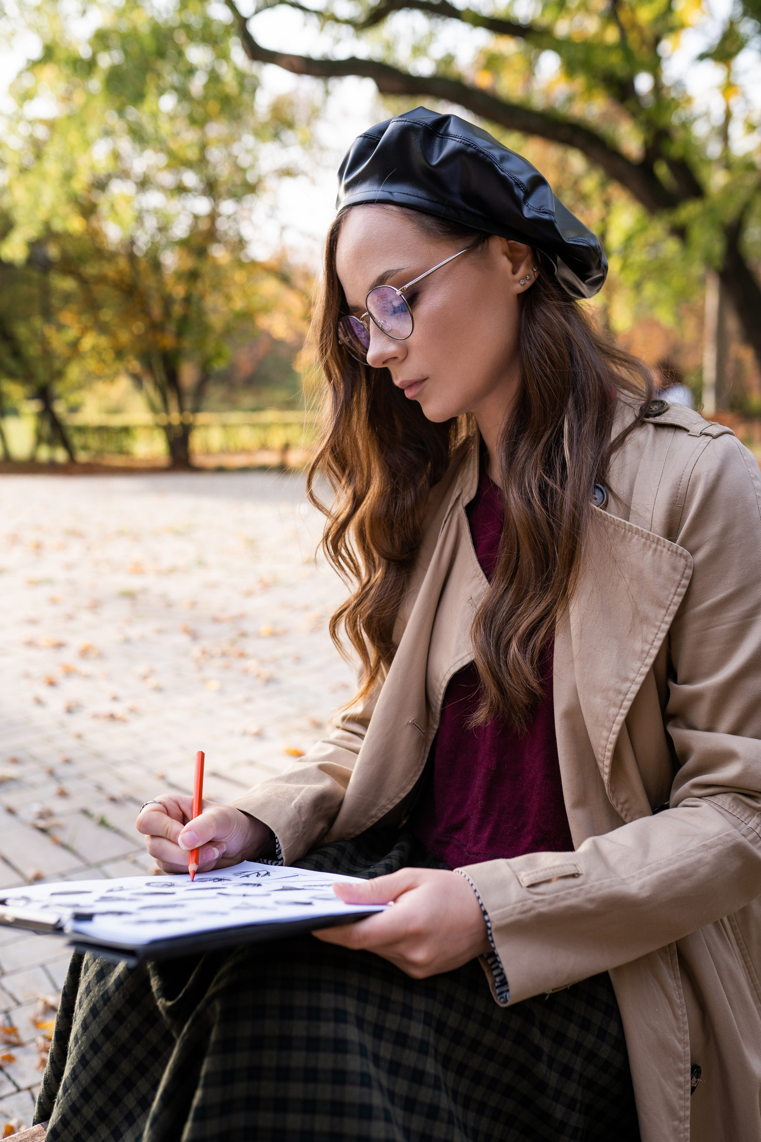 Ксения. Ботанический сад. Фотограф в Самаре Иван Булатов