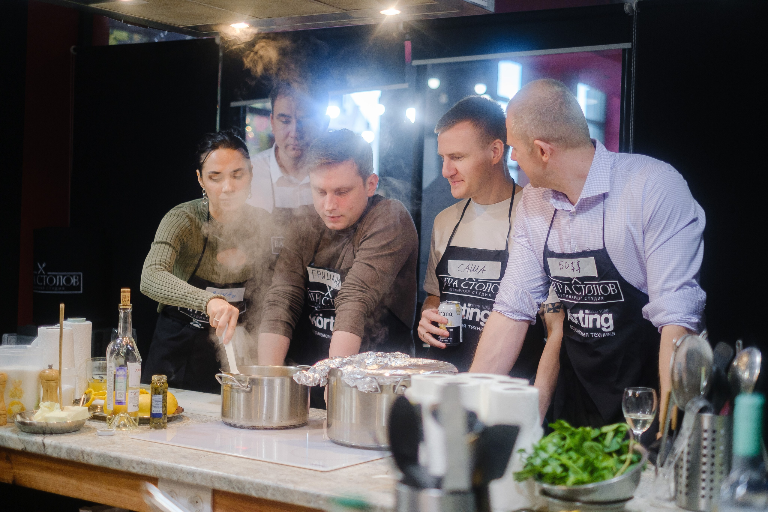 Корпоратив на кулинарном мк. Фотограф Мария Хлебникова Санкт-Петербург Москва