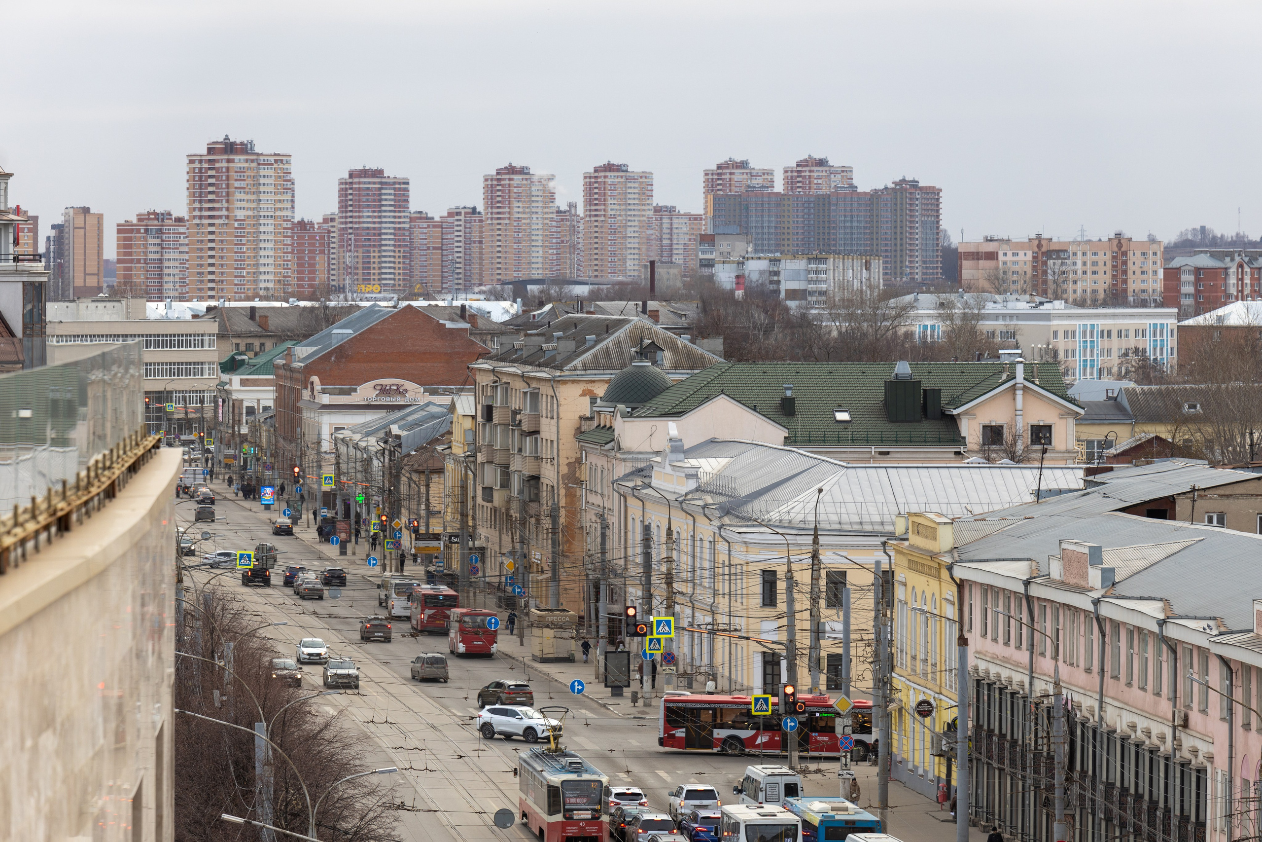 Виды на центр Тулы из СК Рояль. Фотограф в Туле Крупский АнДРей. Фотостудия «КАДР71» в Туле