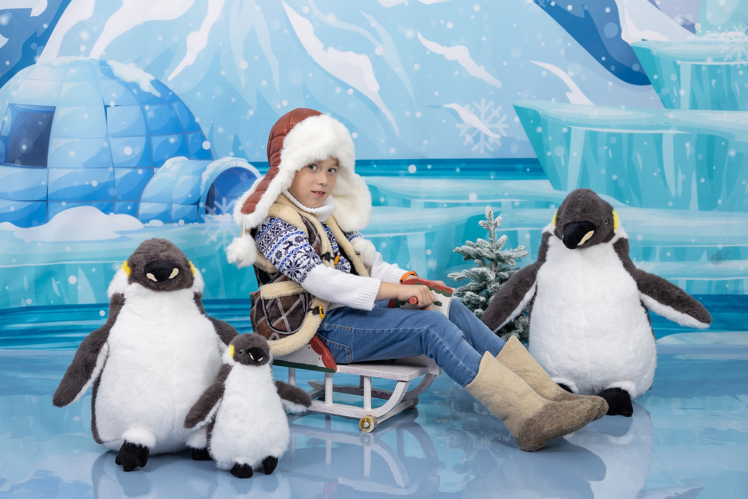 Локация северный полюс. Фотостудия «Олеся». Фотостудия в г. Верхняя Пышма