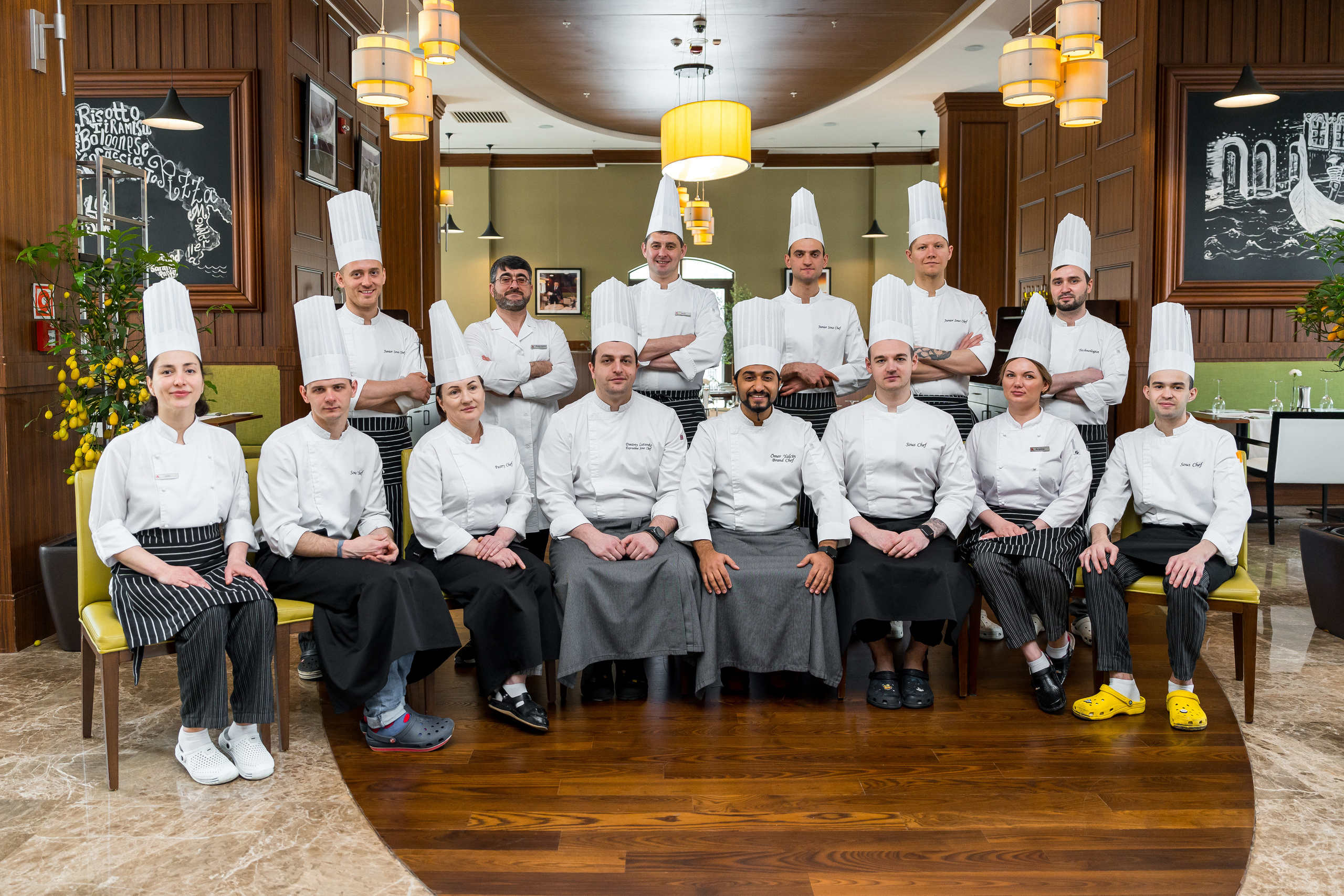 Шефы. Отельный интерьерный фотограф Сочи