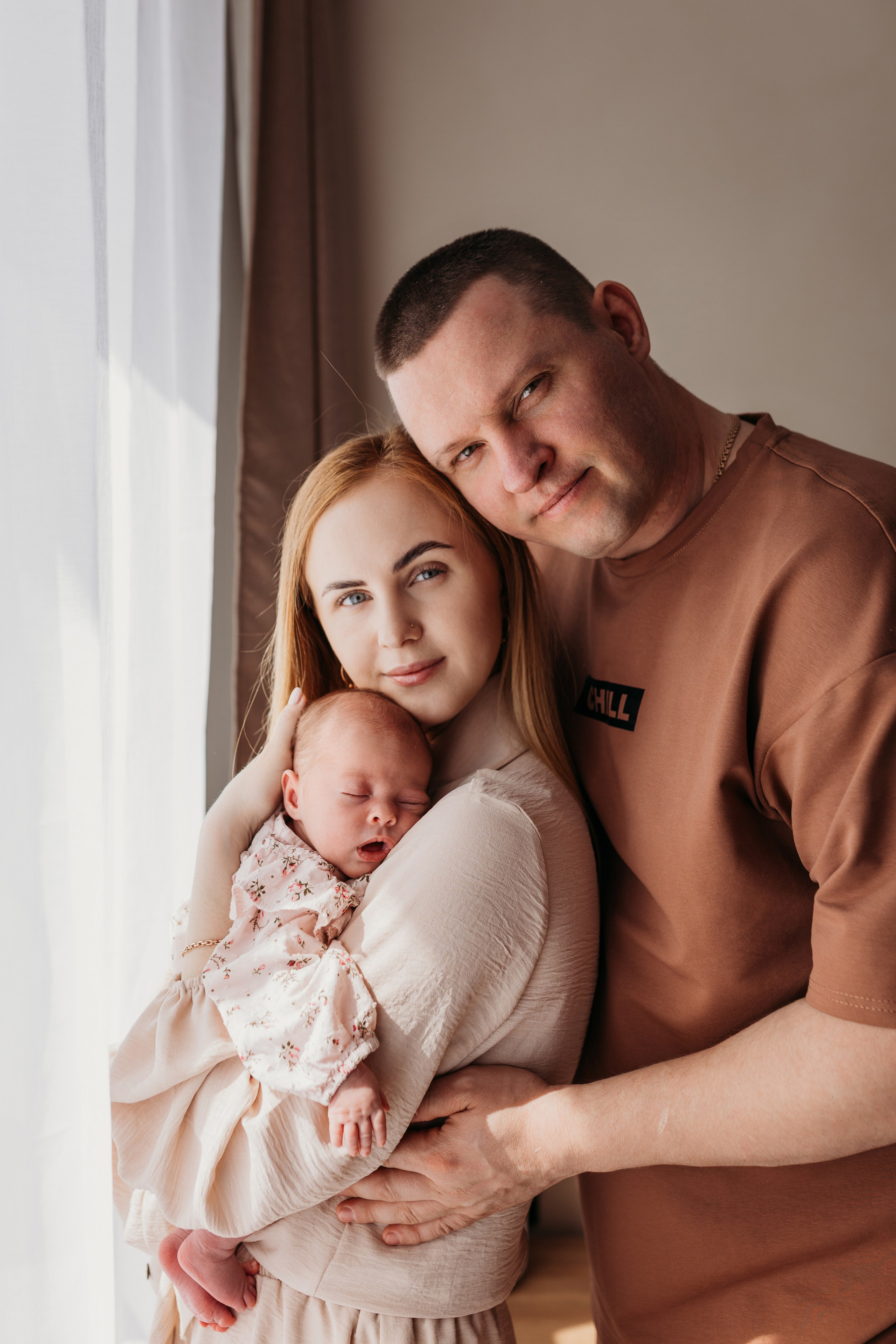 Домашняя лайфстайл фотосессия новорожденных Барнаул Ренпенинг Катерина