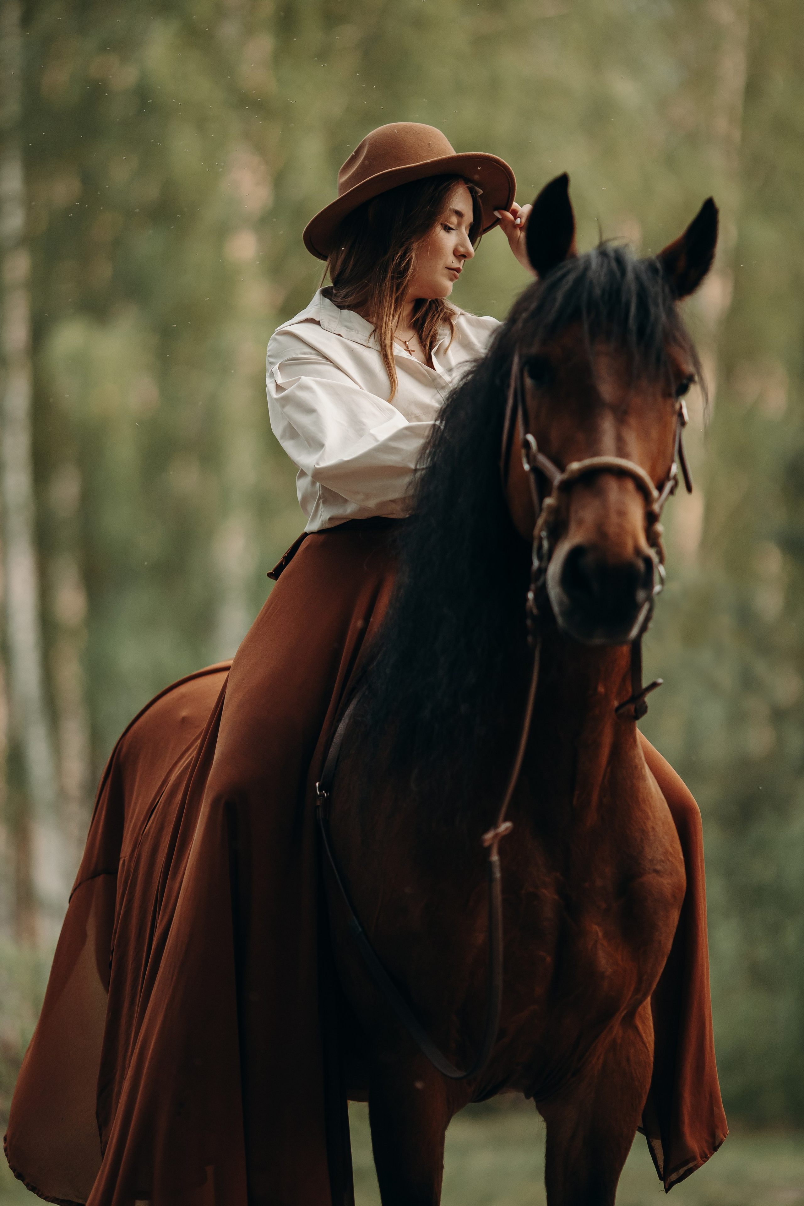 Ксения и Талисман. Анна Молчанова конный фотограф в Тюмени | фотосессии с лошадьми Тюмень