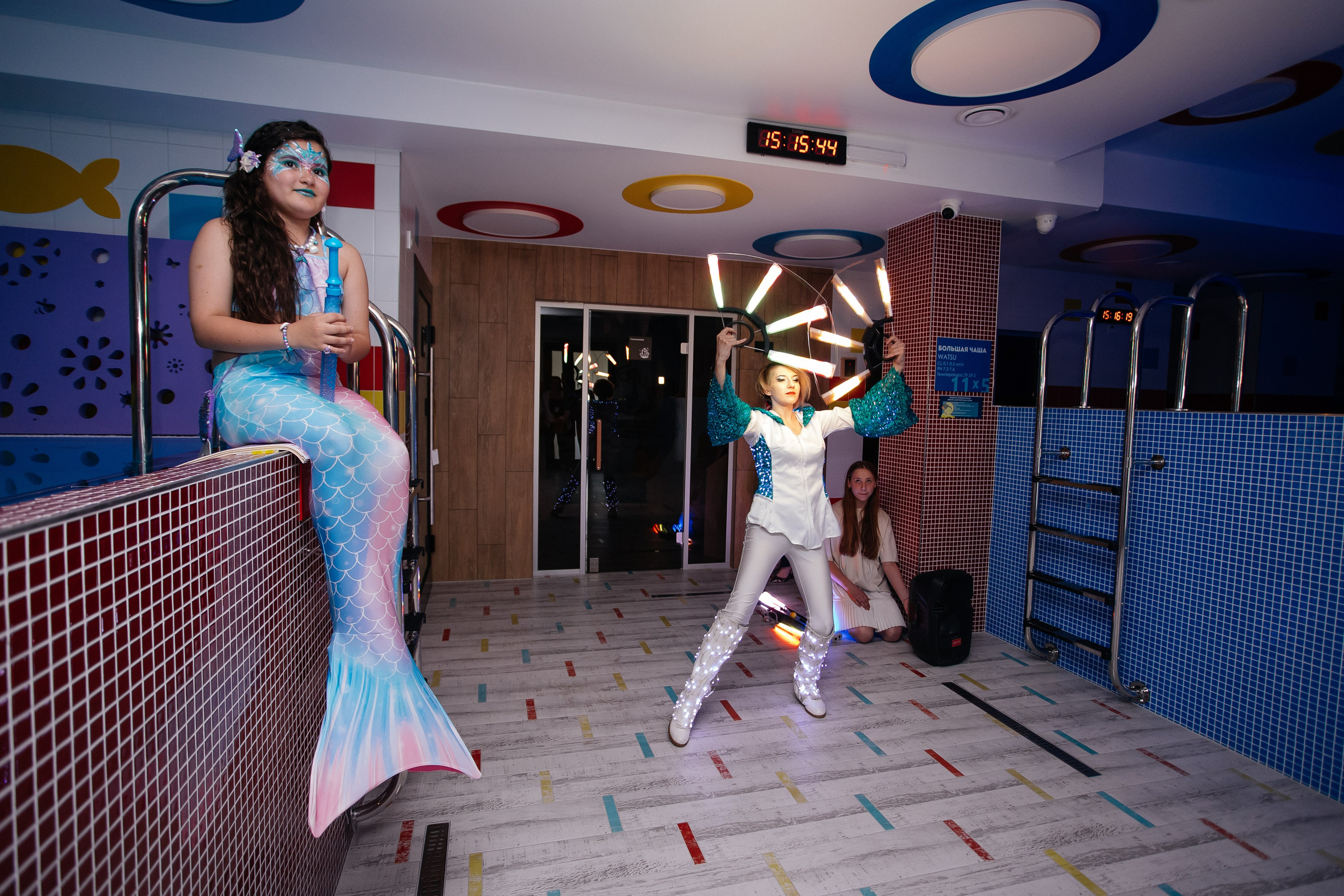 Открытие бассейна. Фотограф в Иркутске