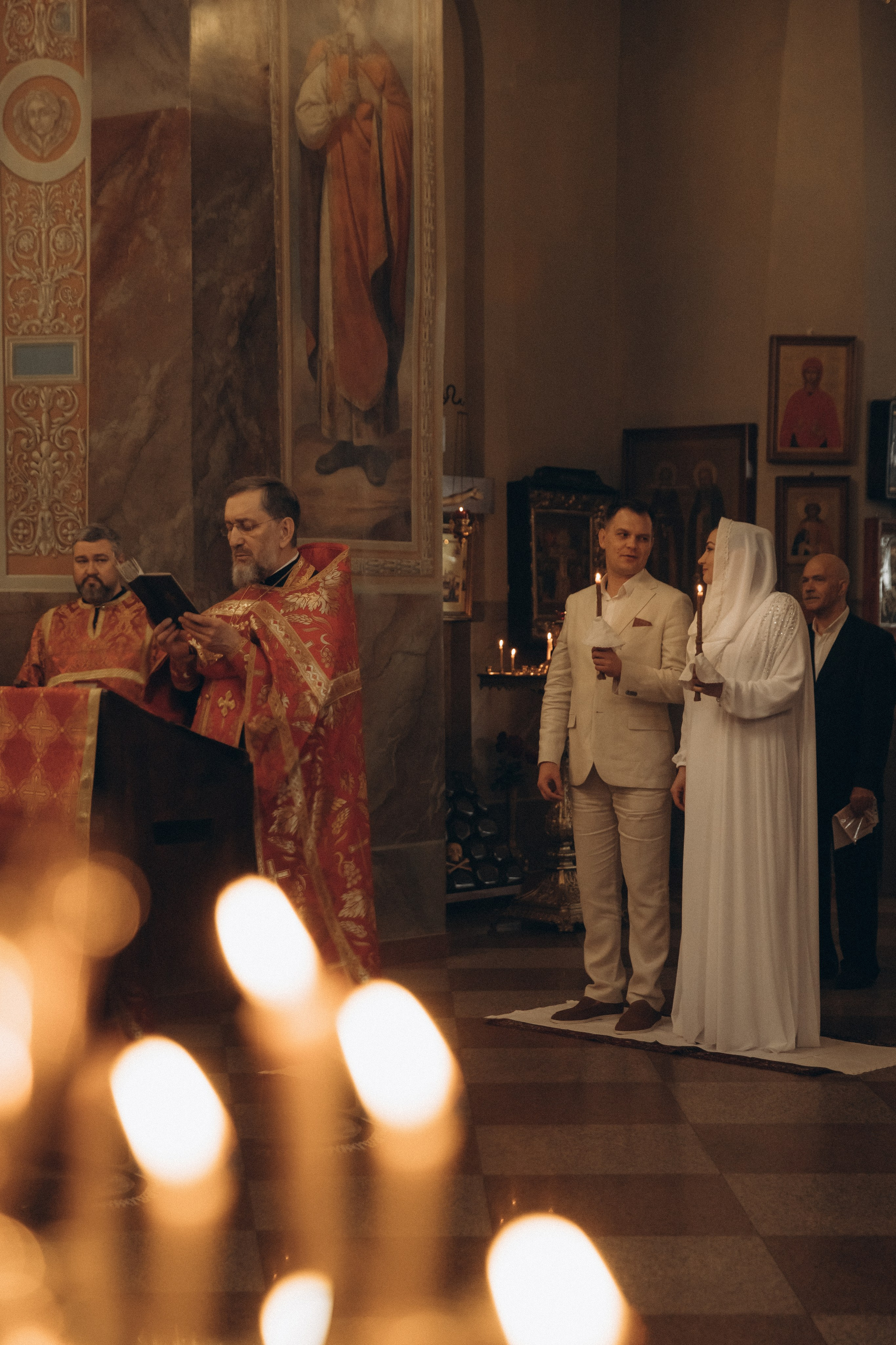 Венчание. Семейный фотограф в Москве и Королеве Евгения Баукова