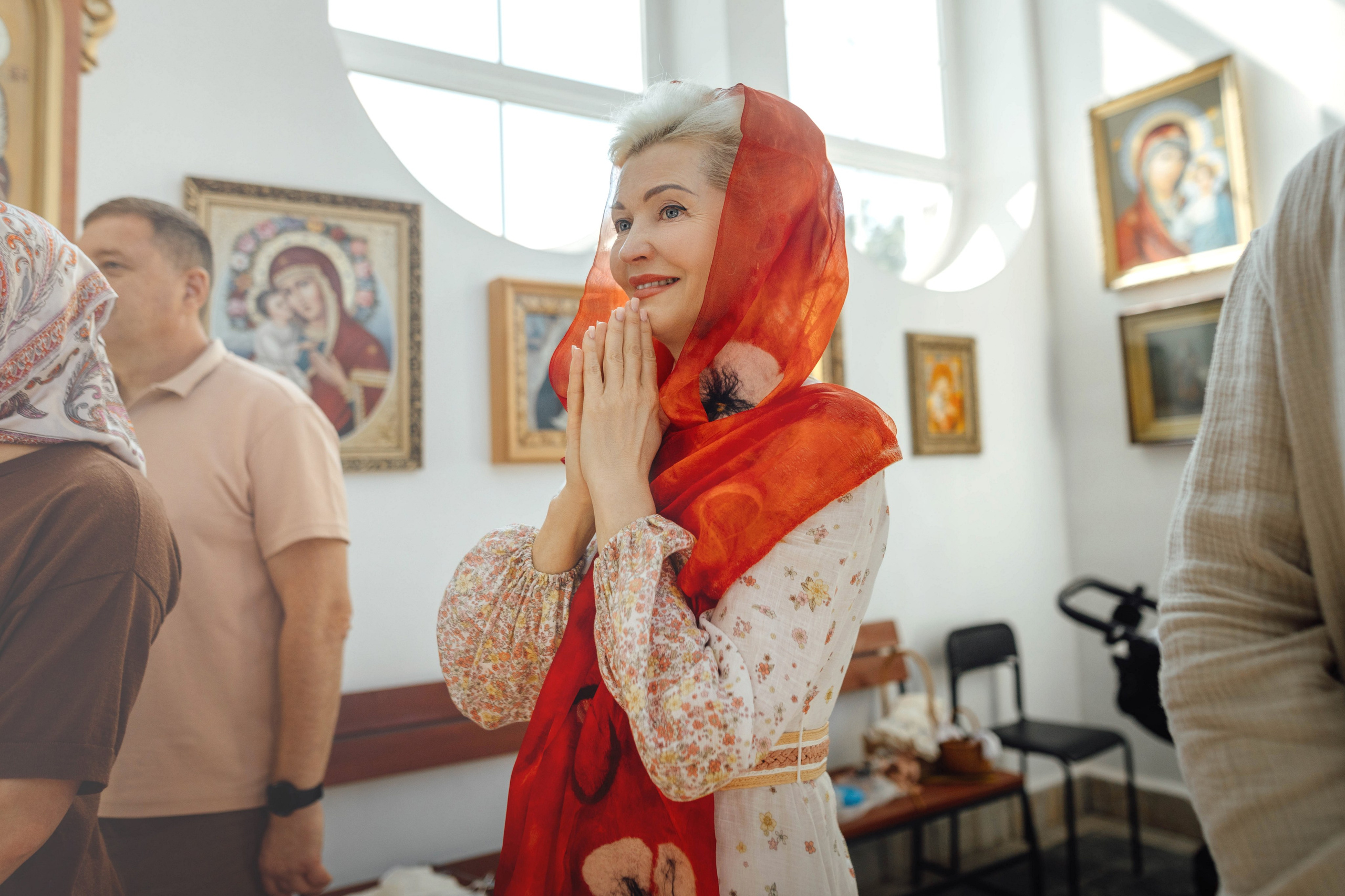 Крещение Мишель, гп. Ивенец, храм Ефросинии Полоцкой, август 2025