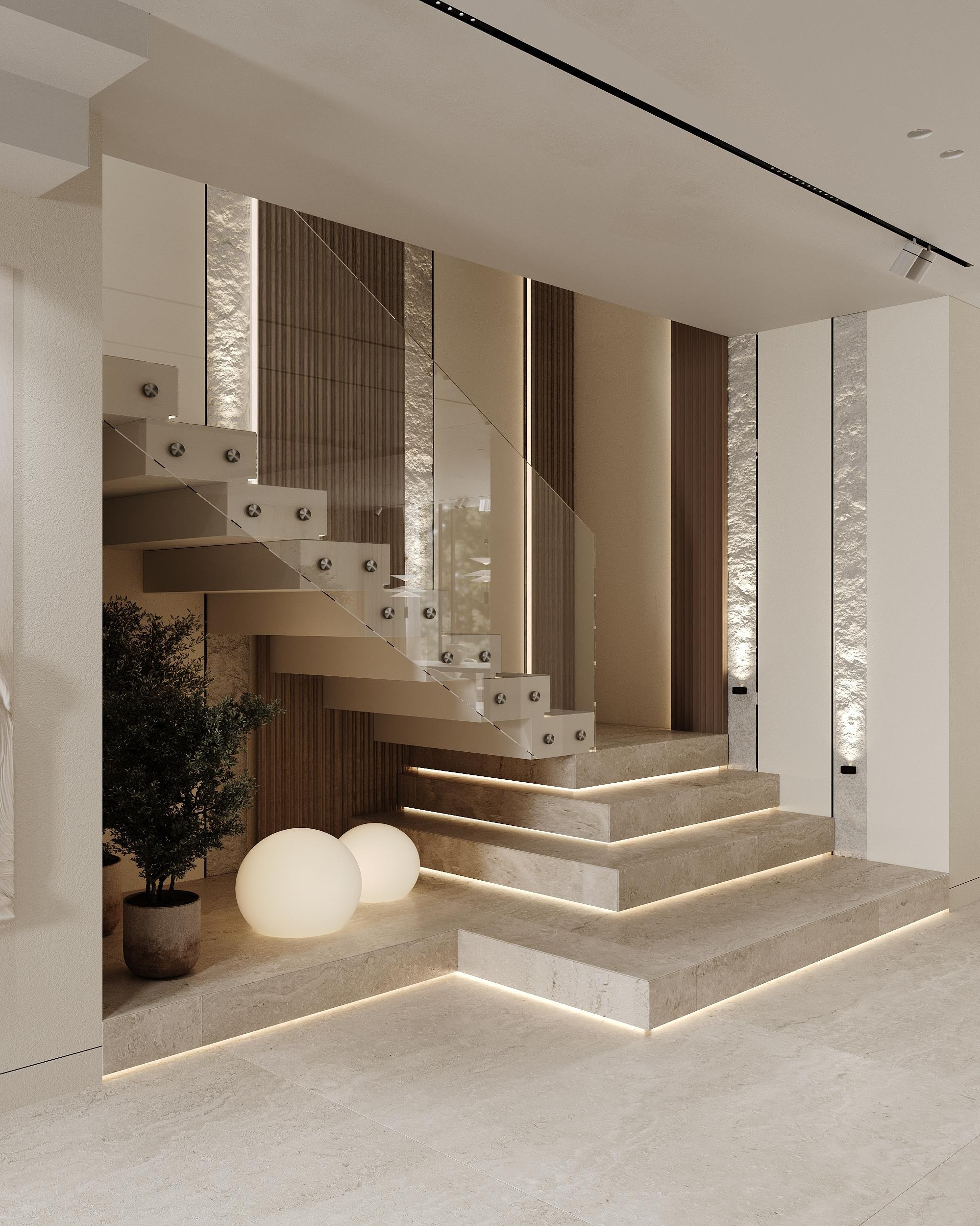 Прихожая в доме. Дизайнер интерьера Еремина Юлия