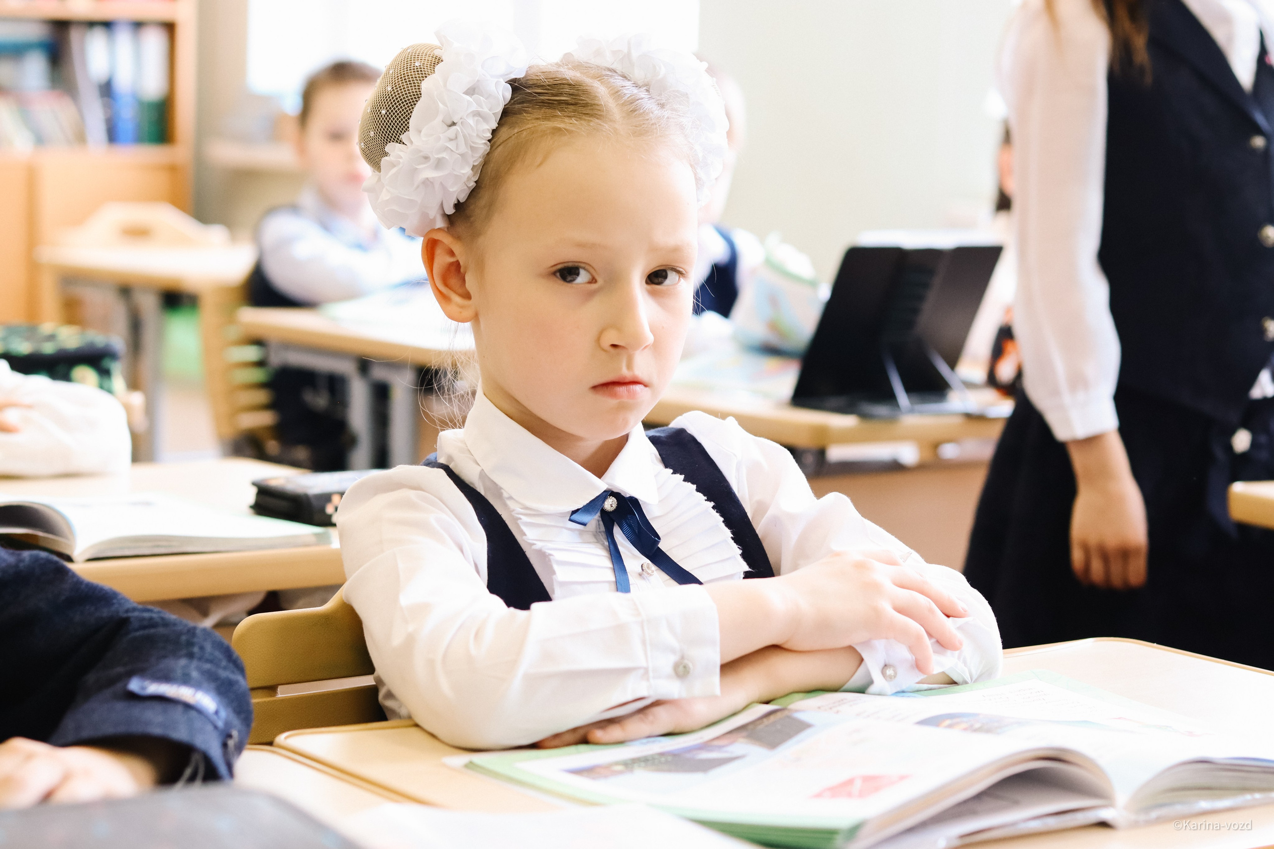 Один день из жизни младшеклассников. Репортажный фотограф в Москве и Зеленограде Karina-vozd