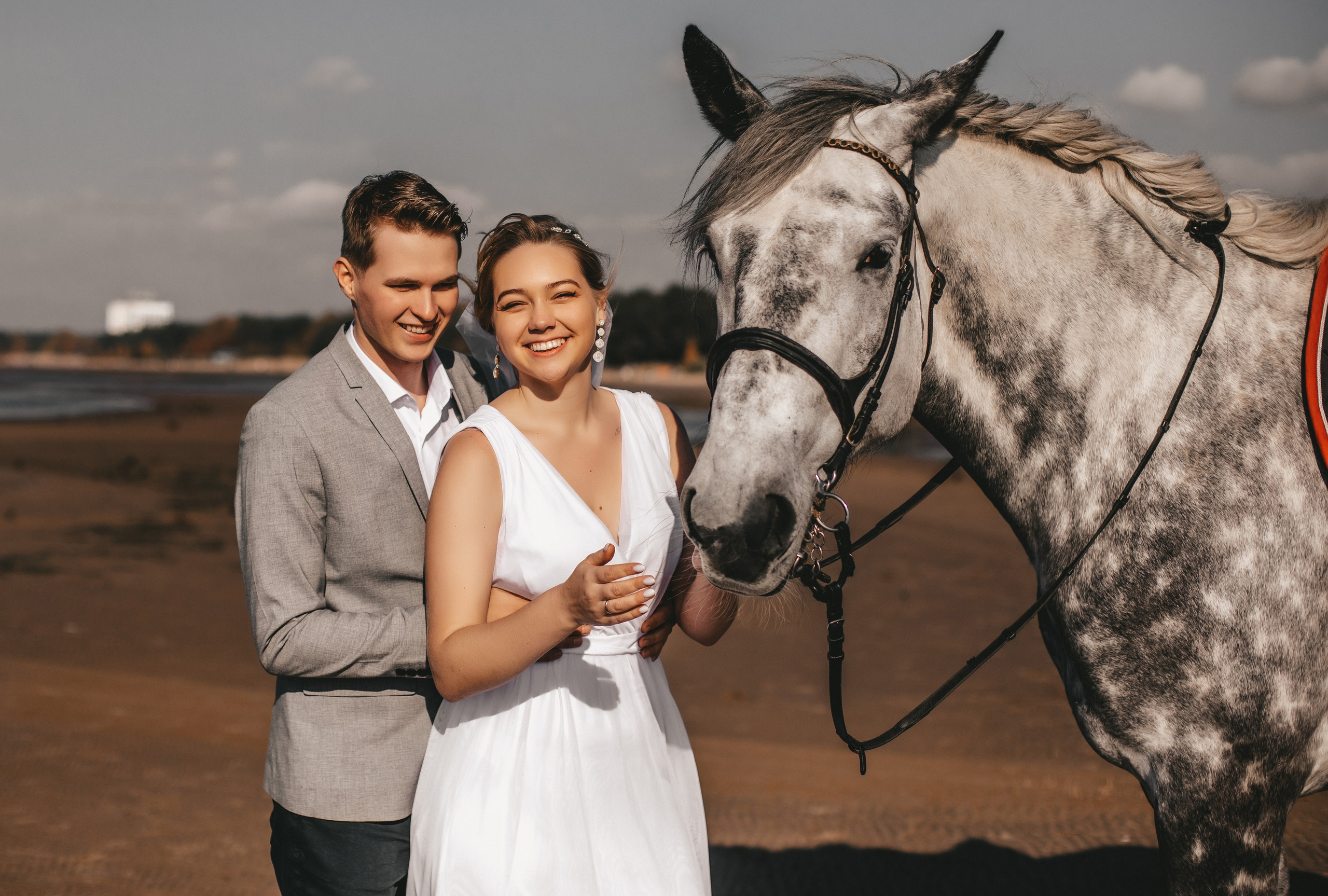 Соня и Влад. Свадьба в Сестрорецке, прогулка по Финскому заливу. Свадебный и семейный фотограф в Санкт-Петербурге и Сестрорецке