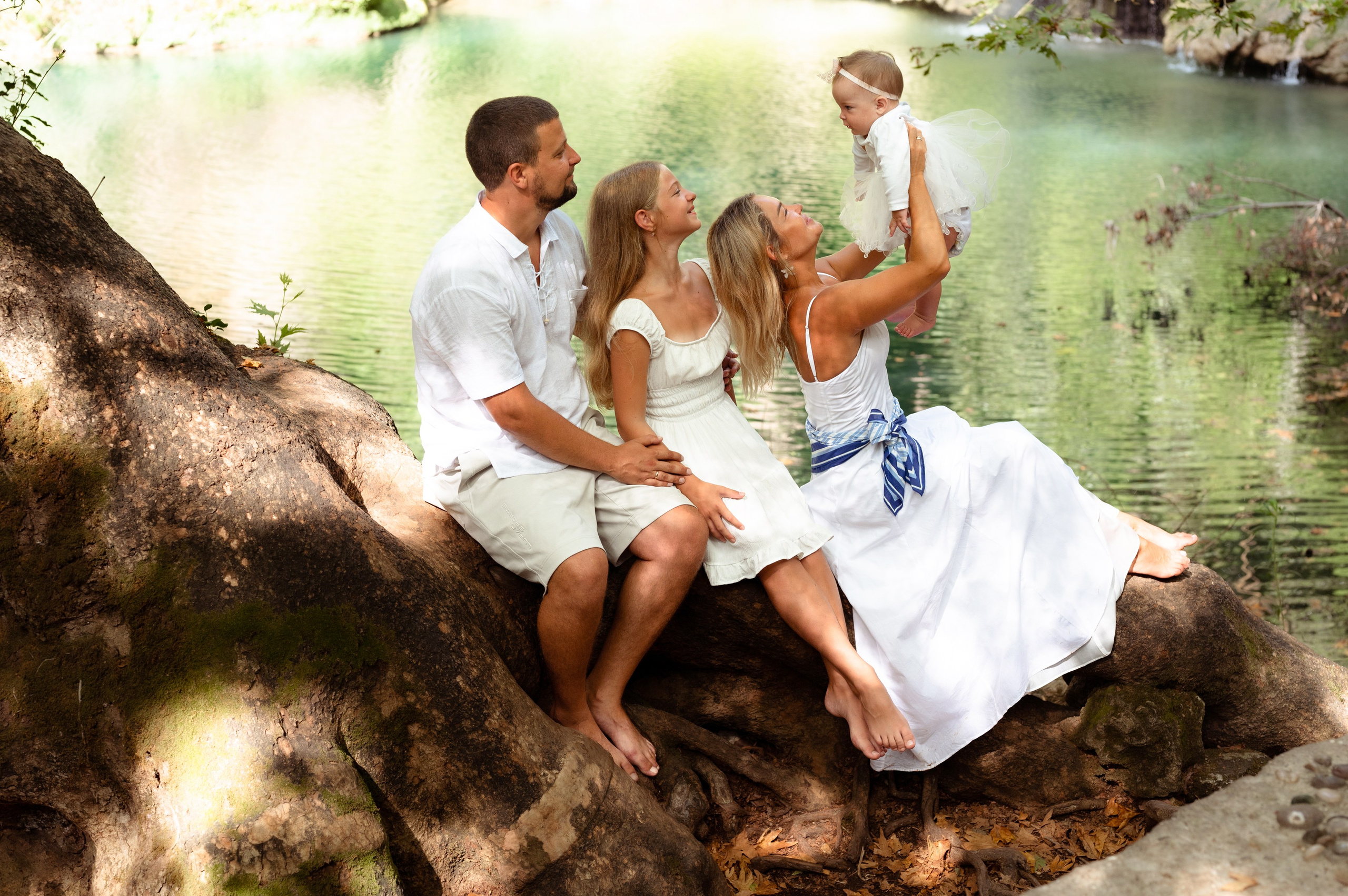 Семейная съеска Юля+Дима+Милана+Мия. Фотосессии в Анталии. Фотограф в Анталии Лариса Трубина