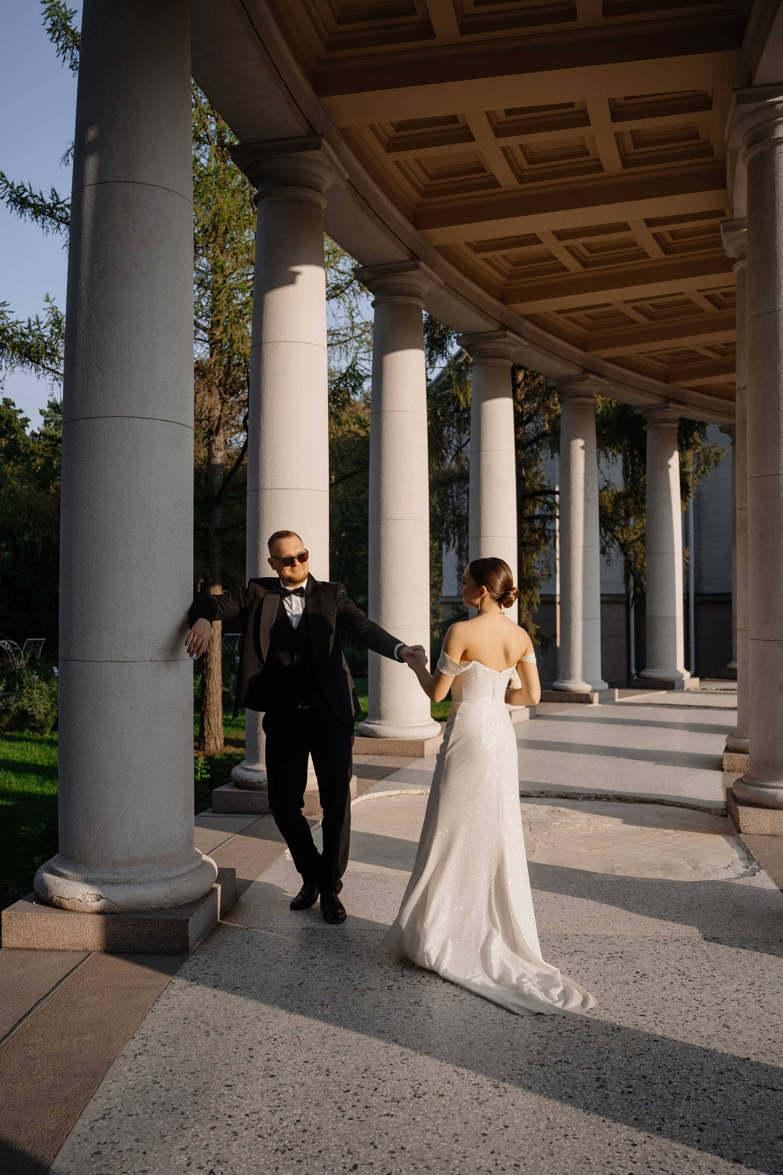 Свадебная фотосессия в парке Архангельское. Свадебный и семейный фотограф в Москве Светлана Зоткина