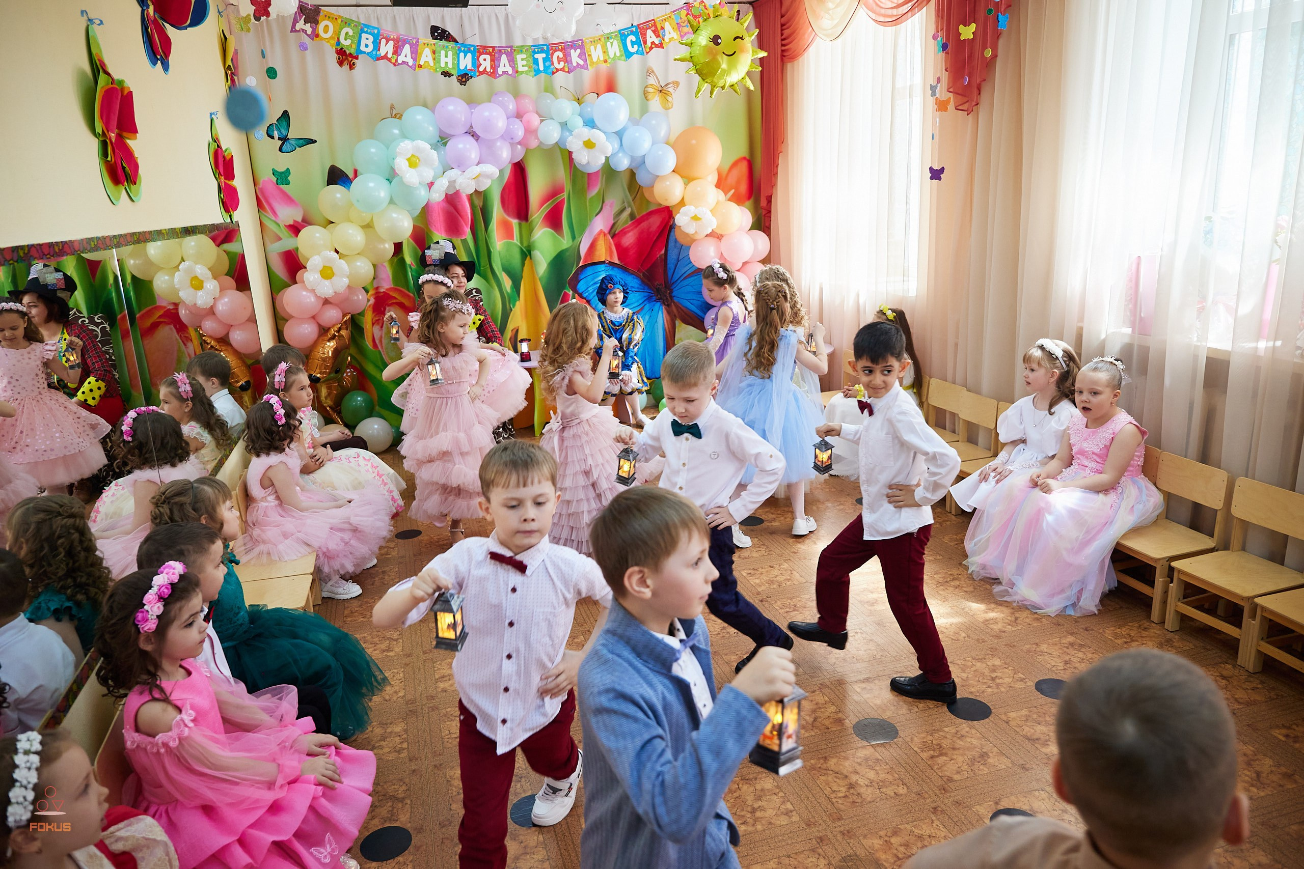 Выпускной детский сад. Спортивный фотограф Некрасов Денис