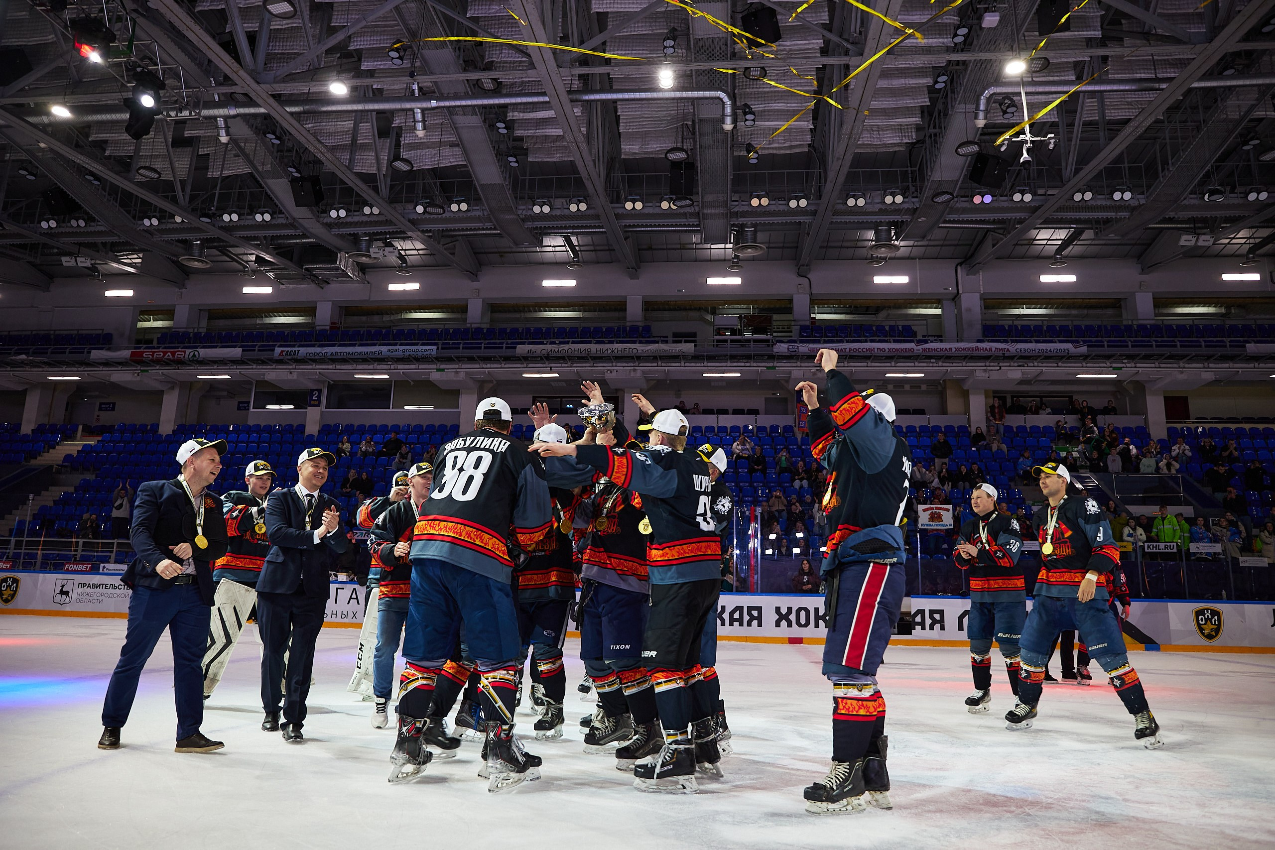 Репортаж. Офицерская хоккейная лига 2025 год. Спортивный фотограф Некрасов Денис