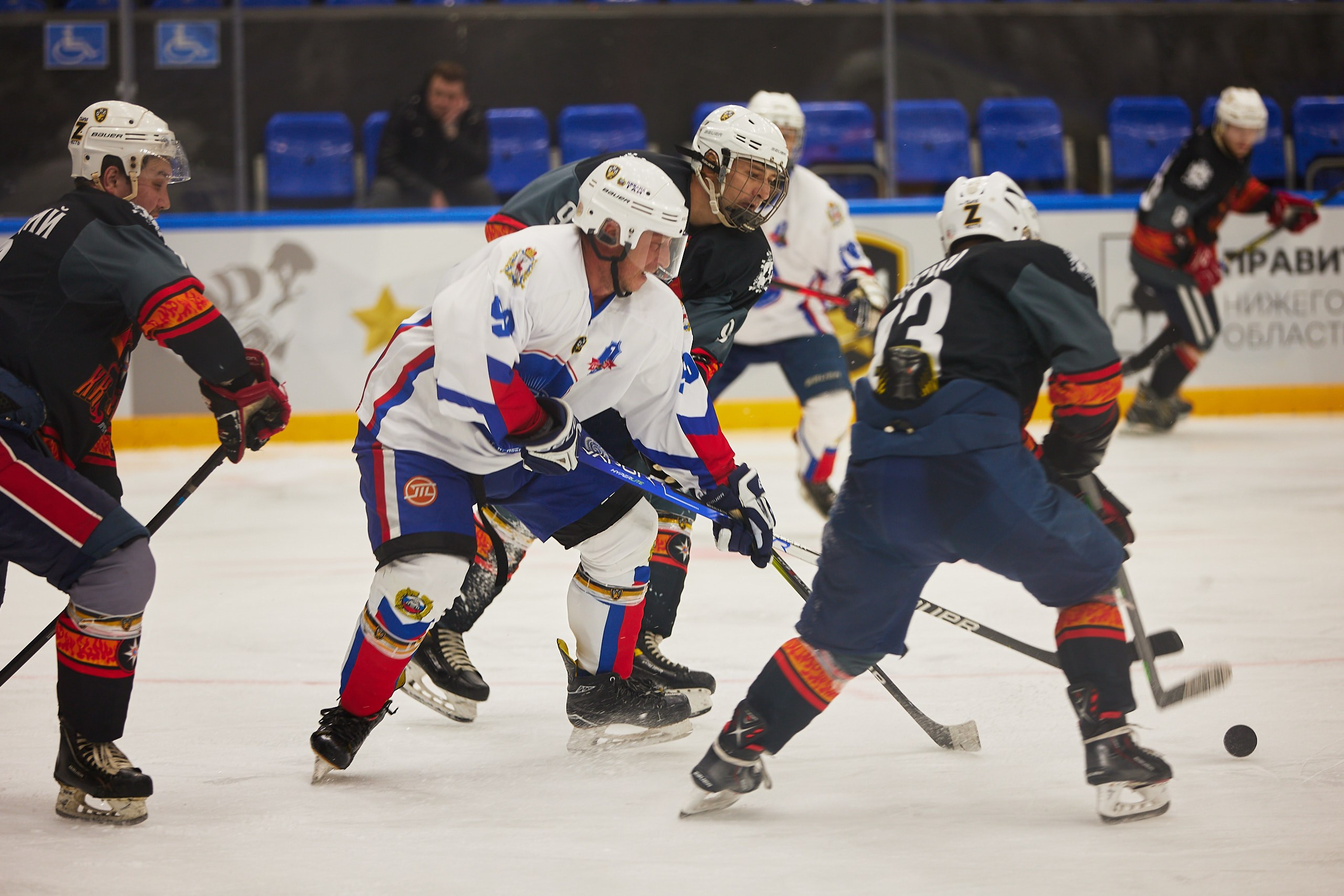 Репортаж. Офицерская хоккейная лига 2025 год. Спортивный фотограф Некрасов Денис