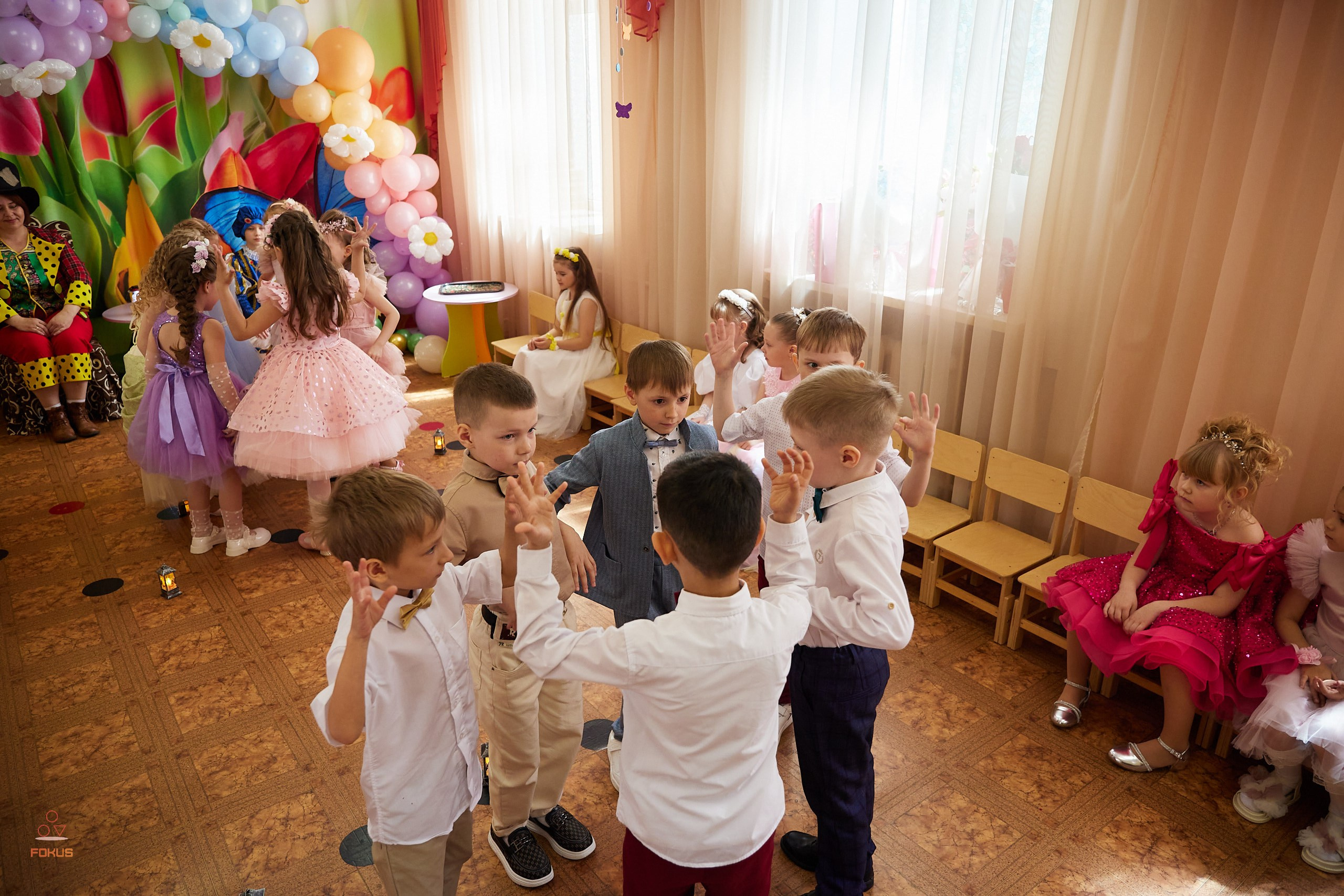 Выпускной детский сад. Спортивный фотограф Некрасов Денис