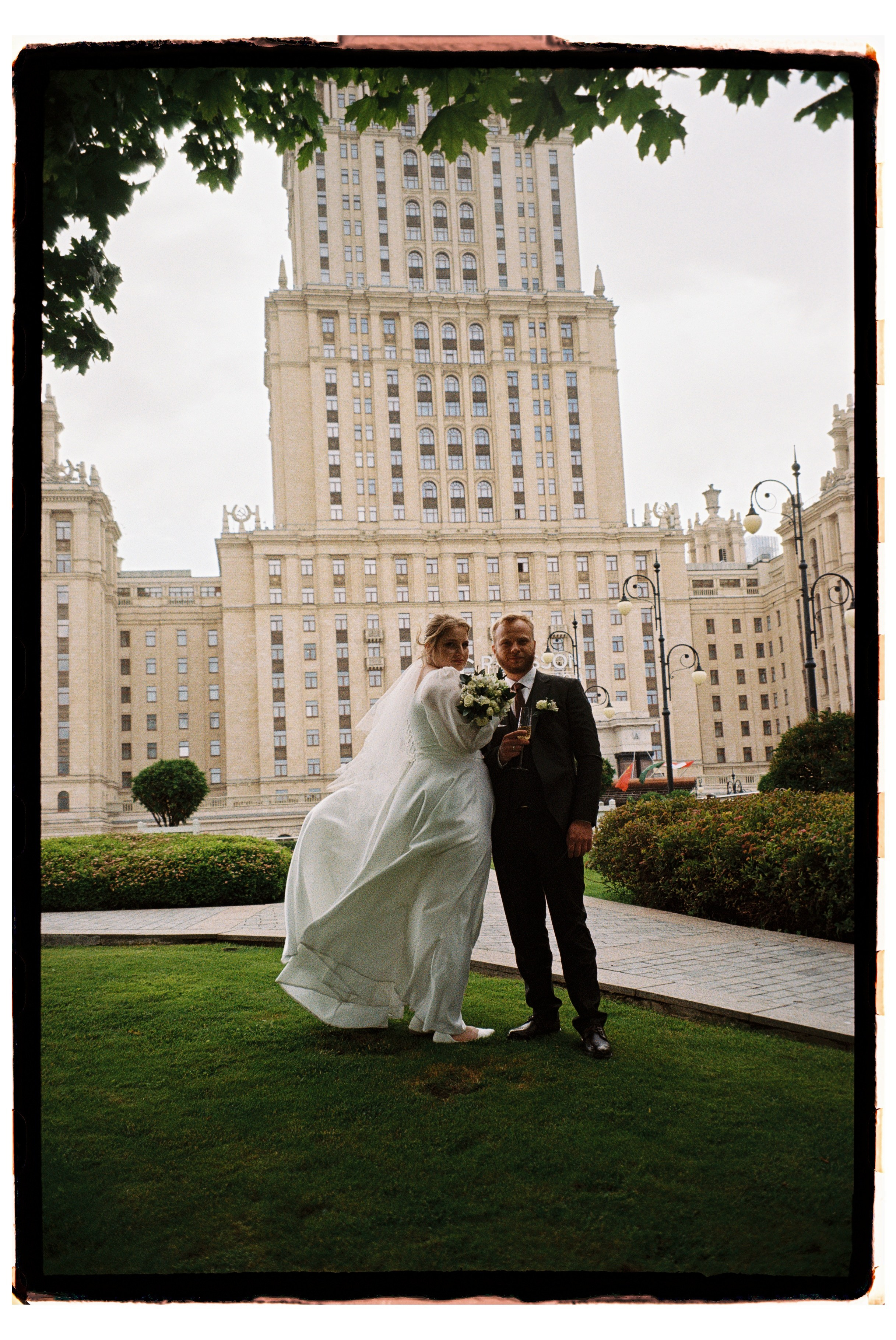 На плёнку (Саша и Настя). Фотограф в Москве — Евгения Прокопенко