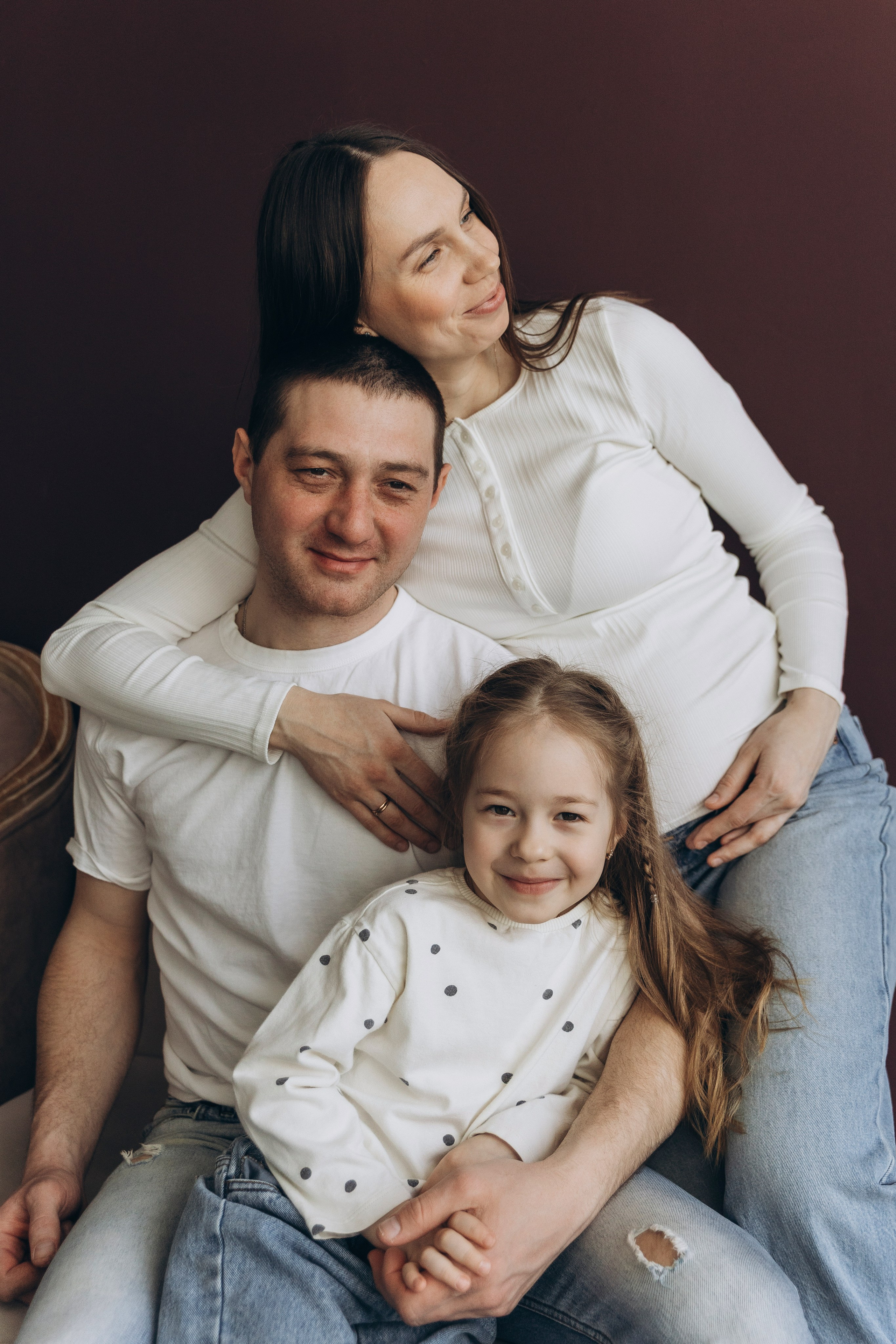 Настя Олег и Кира +1. Семейная съемка — это красивый способ признаться своей семье в любви
