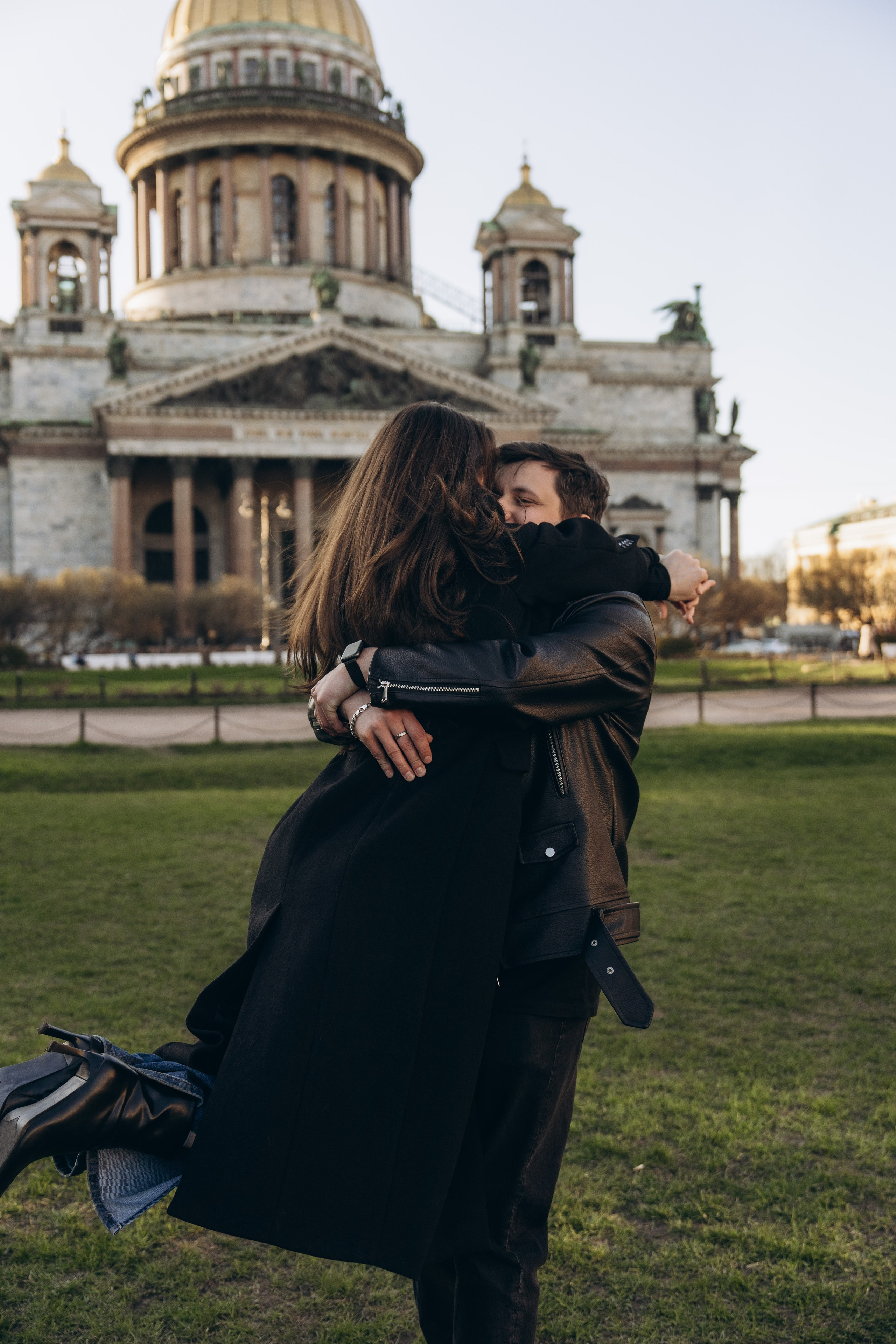 Лавстори прогулка в Санкт-Петербурге. Свадебный фотограф в Москве Анна Полушина