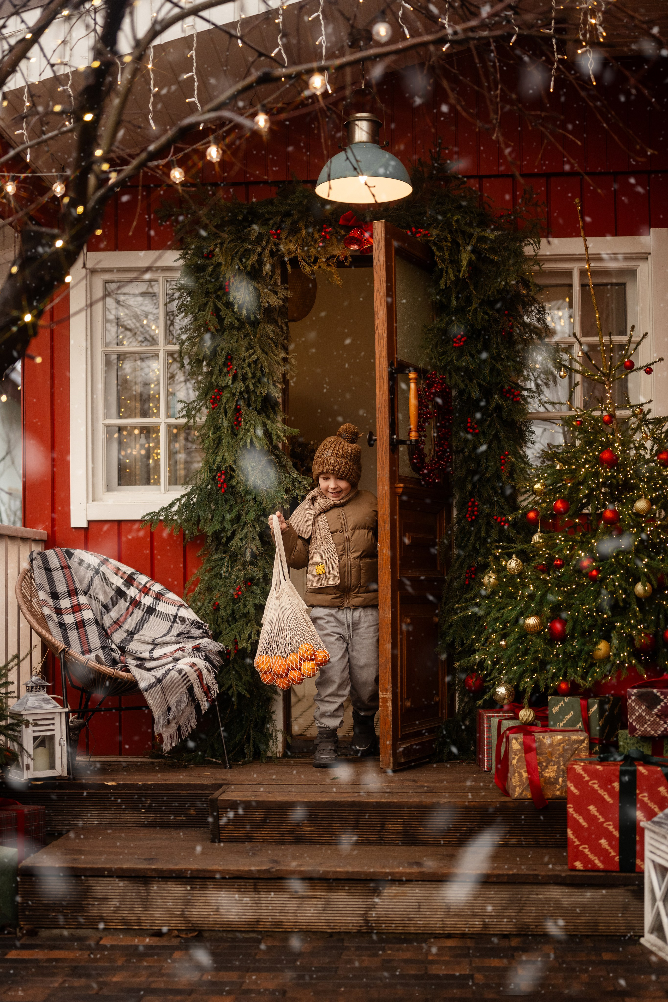 Семья на даче. Свадебный и семейный фотограф в СПб Валерия Фомичева