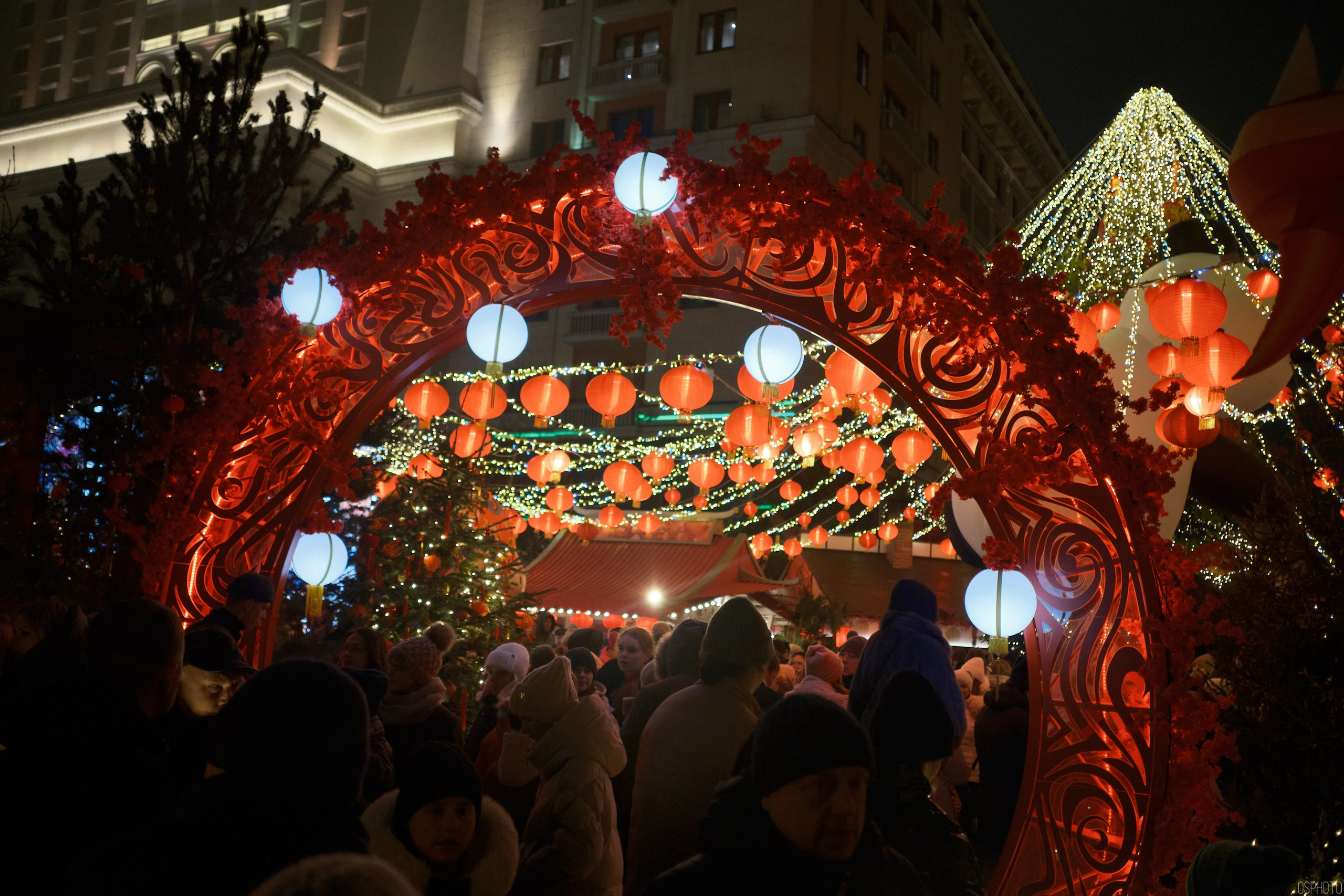 Китайский новый год | Манежная площадь. Фотографъ Сергѣевъ. Поймать мгновеніе