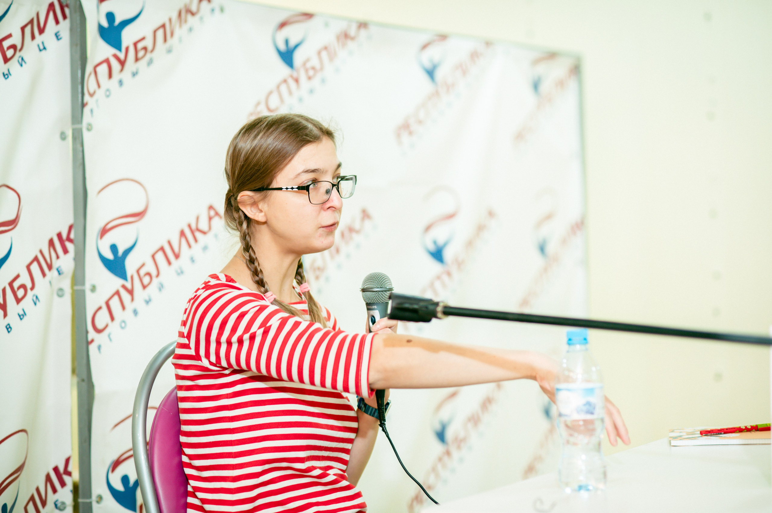 Ася Казанцева 19.11.23 #Читайгород. Фотограф Елена Новикова