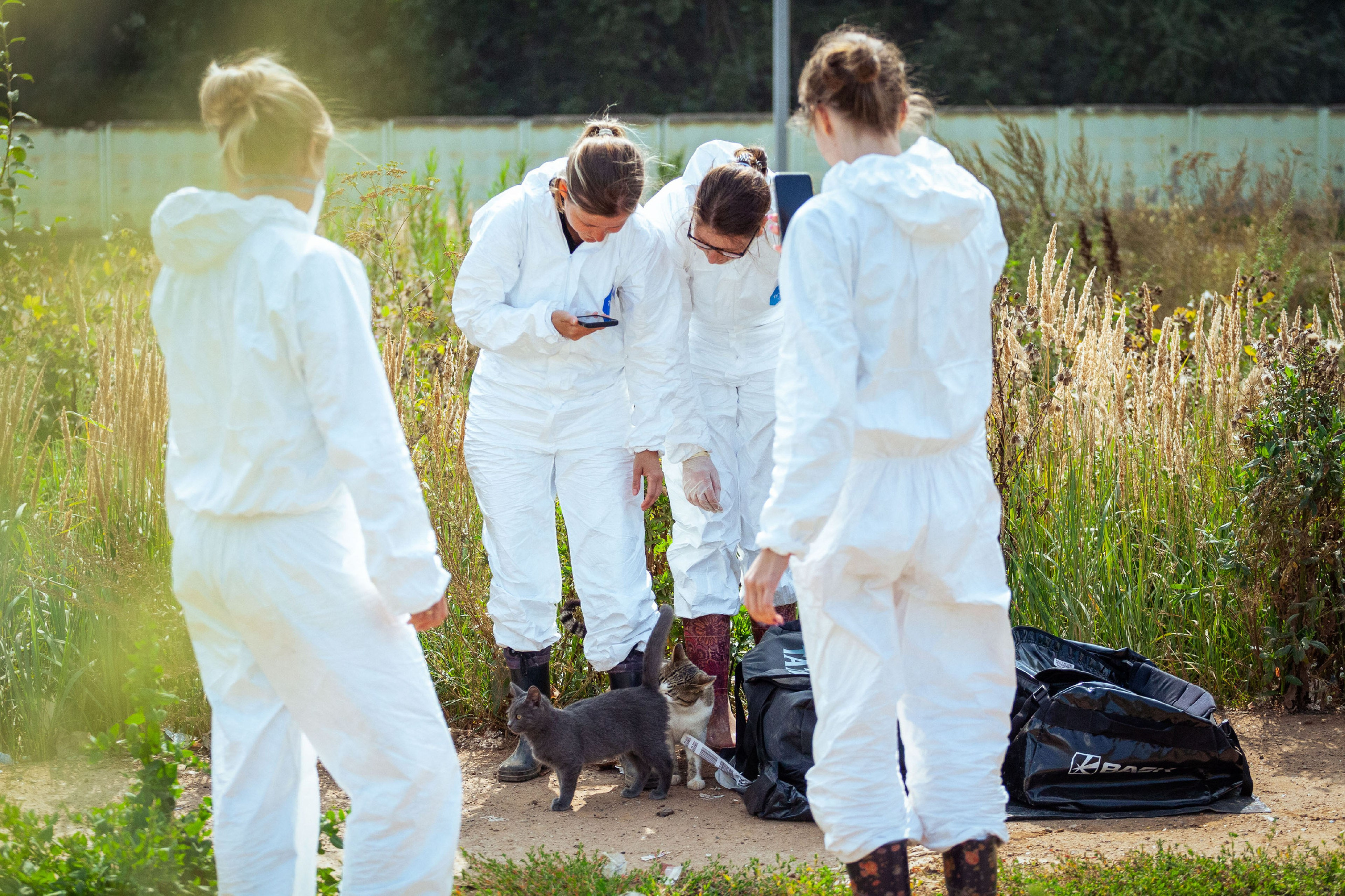Анализ ижевского полигона ТБО [10-11 августа 2021 г.]. Фотограф Виноградов Константин