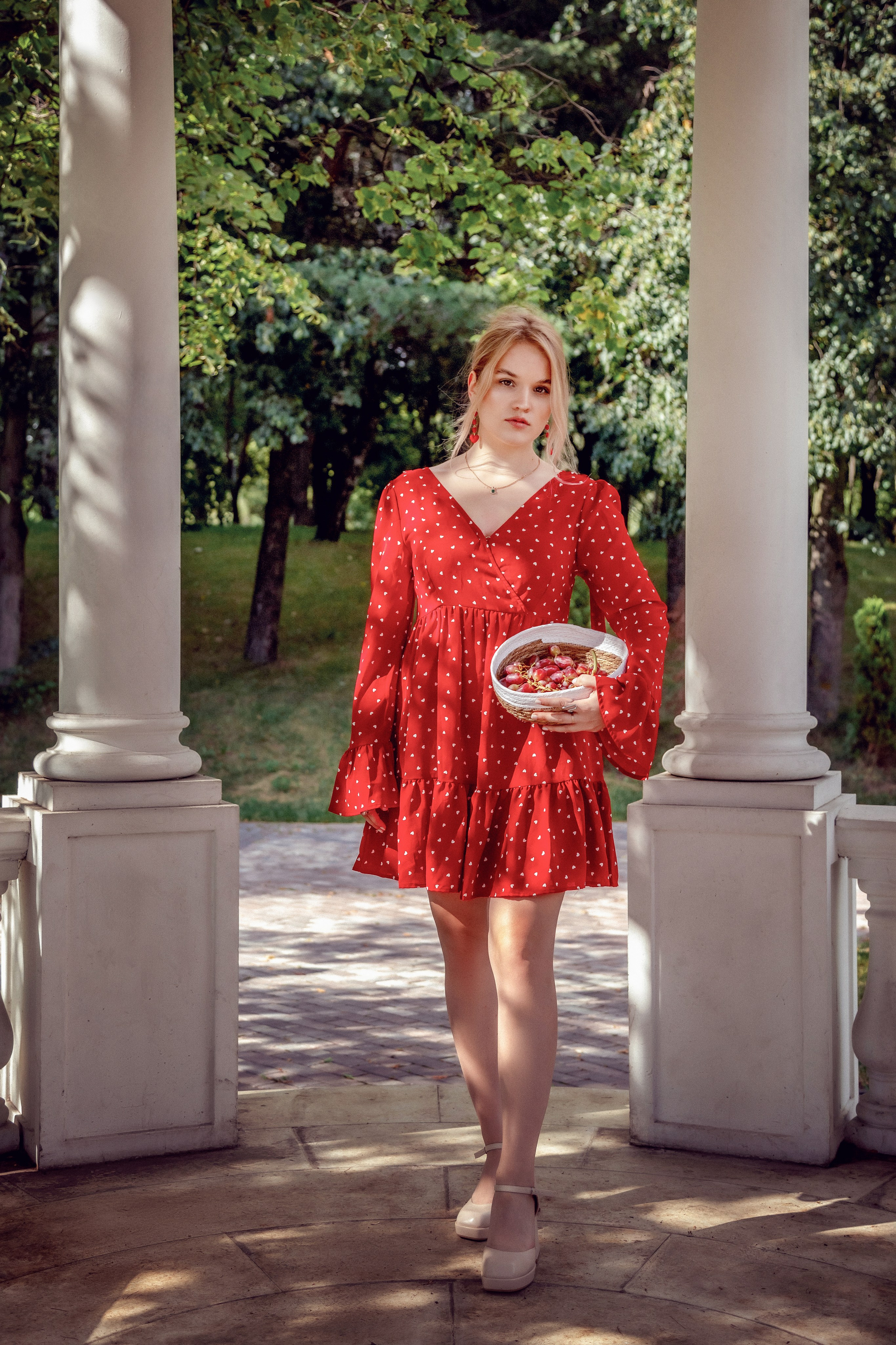 Фотопроект «Девушка с виноградом». Фотограф Алина Лебедь