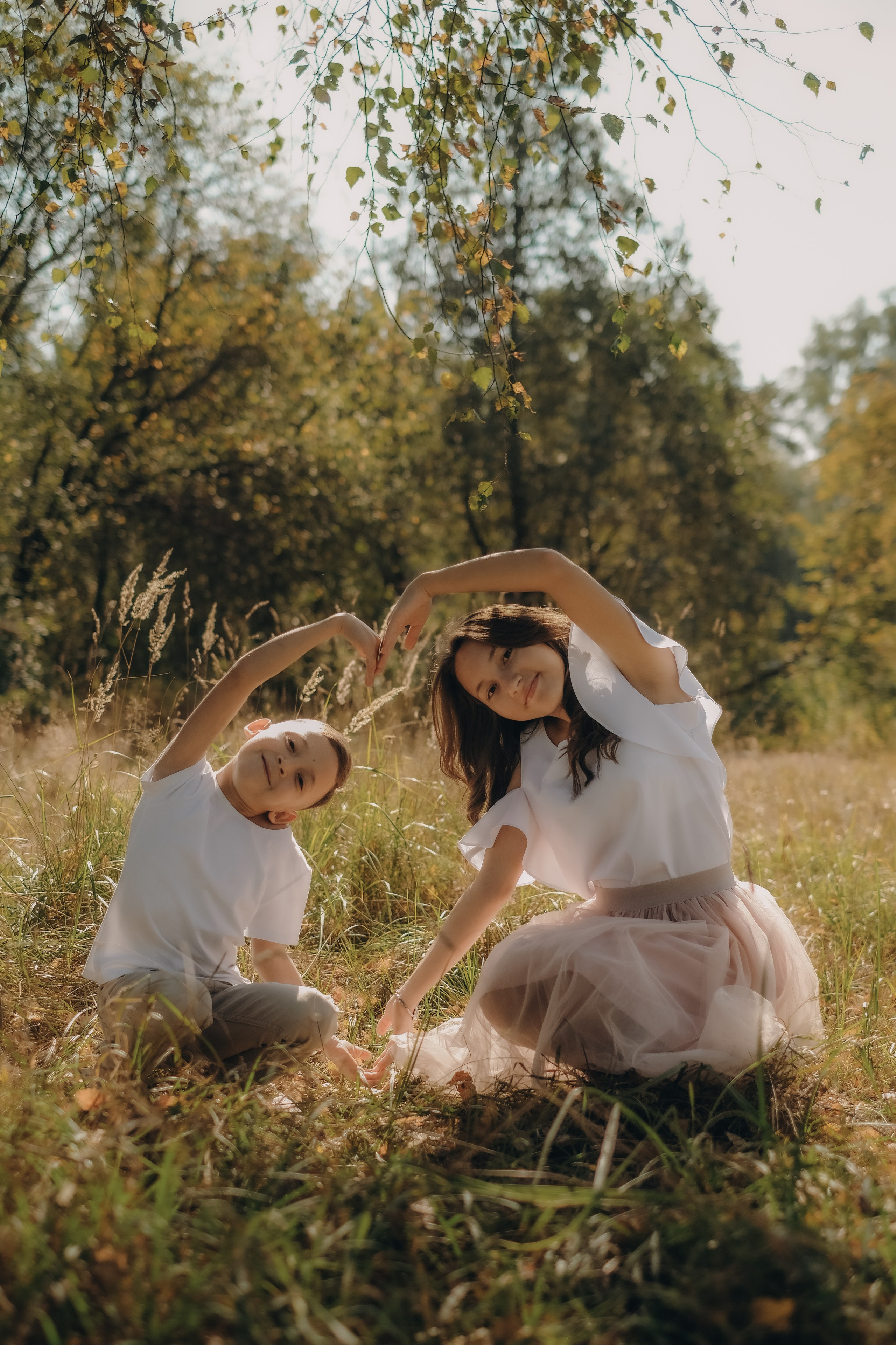 Семья Борган. Осенний день на Клязьме. Свадебный и семейный фотограф в Москве Инника Кетлер
