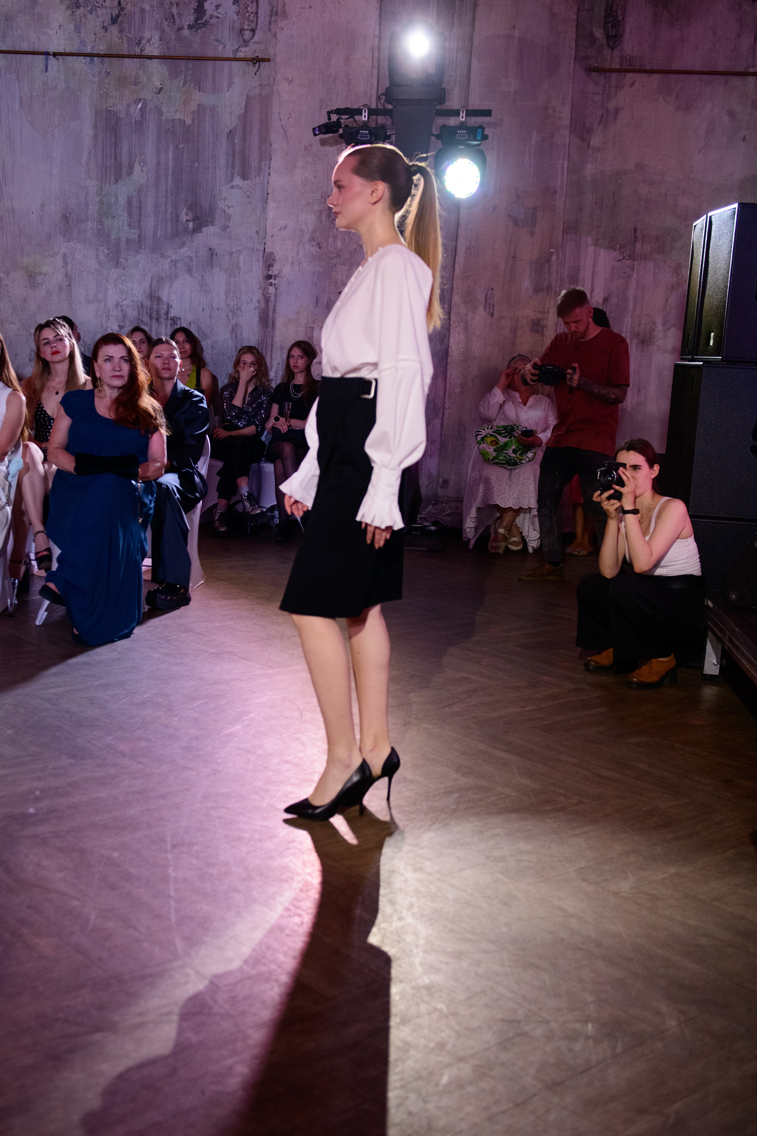 Модный показ «Аллея моды». Организация и проведение фотосъемок в Санкт-Петербурге. Фотограф Смирягин Илья