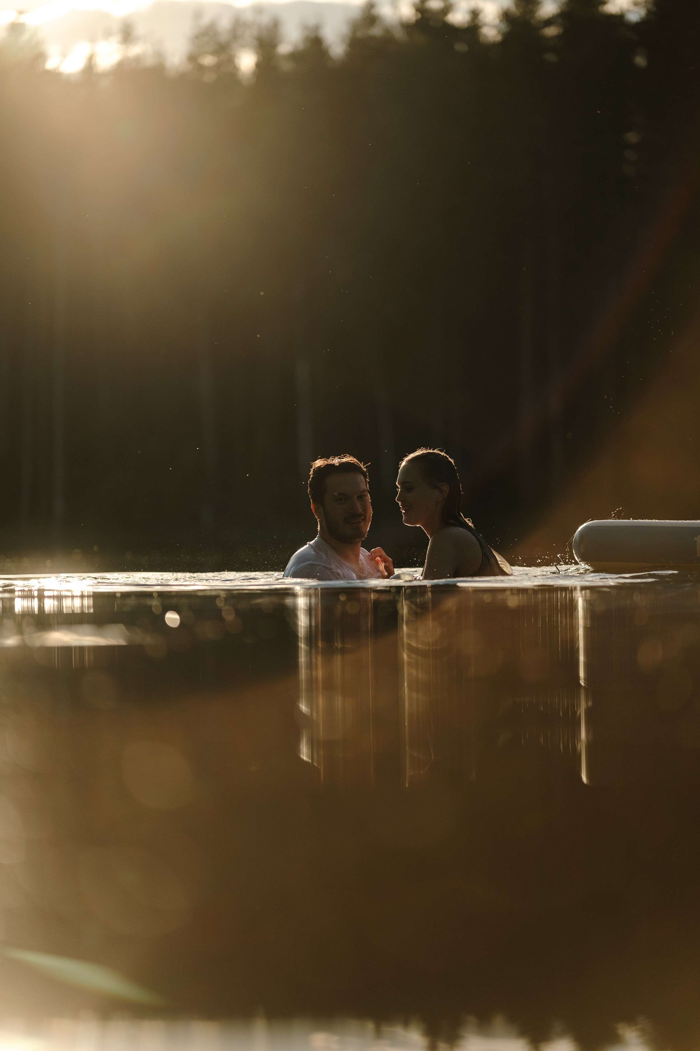 Петя и Лина, на сапах. Интерьерный фотограф и видеограф в Санкт-Петербурге Вадим Балбашевский