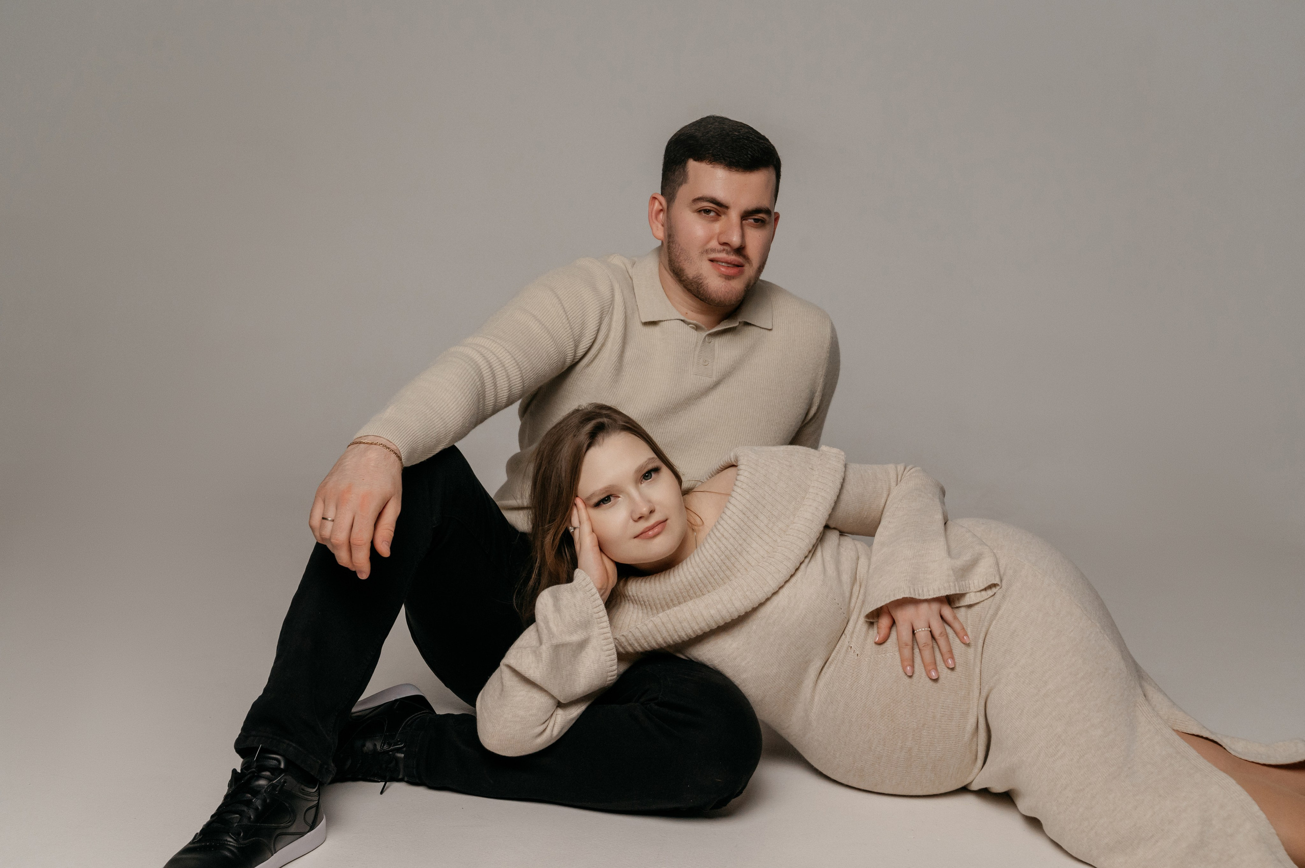 Нежная фотосессия беременности для Юли и Анзора. Свадебный фотограф Мария Строгонова