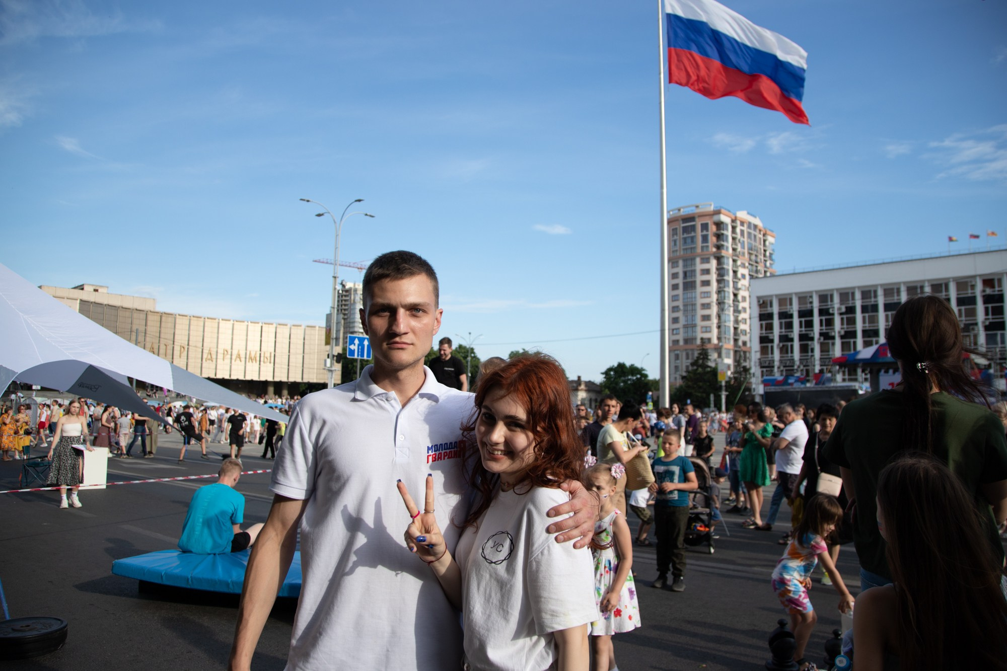 День России в Краснодаре 2022. Репортажный, промышленный и маркетплейс-фотограф Дмитрий Чернат