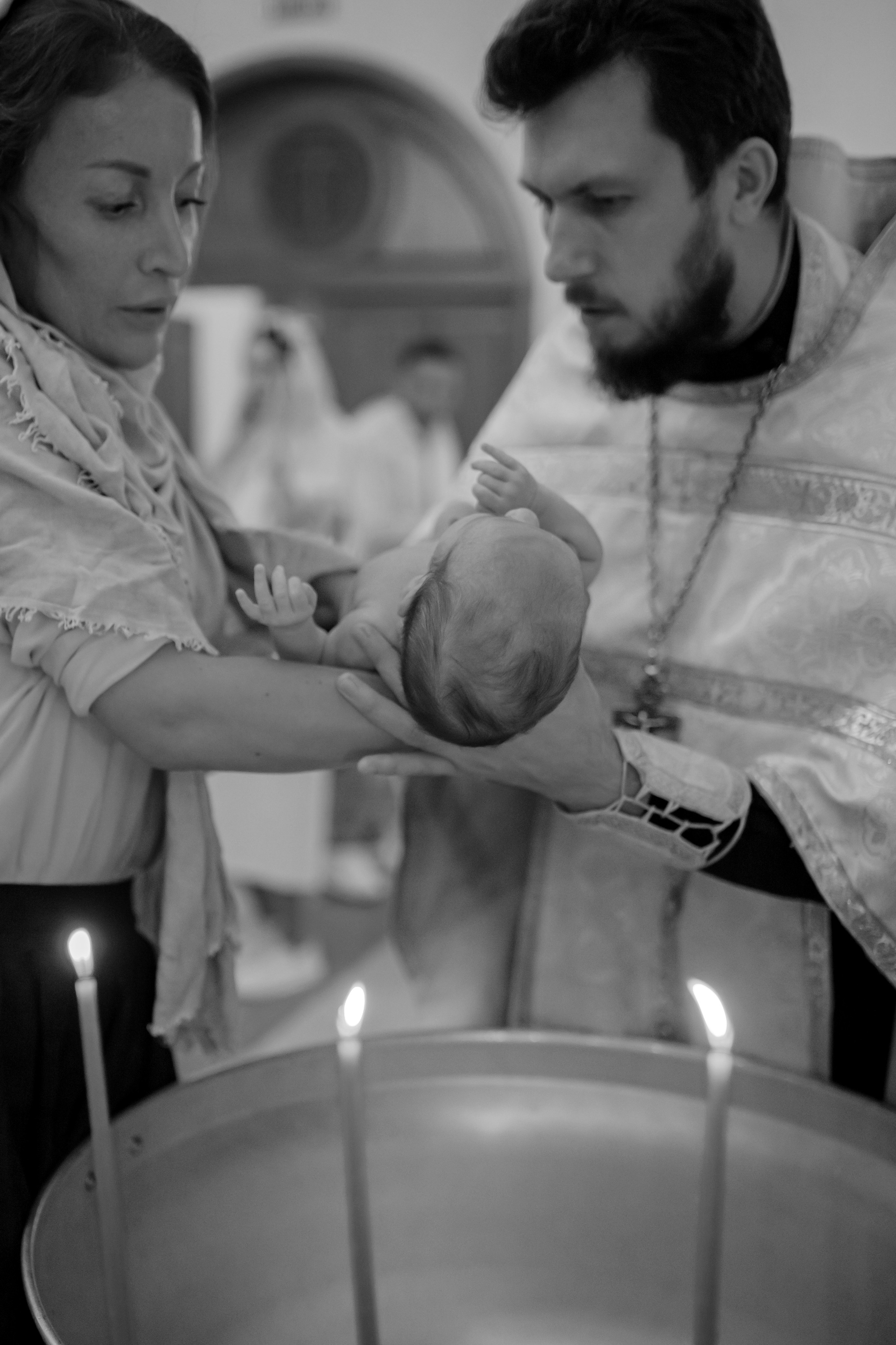 Крещение Анастасии. Семейный и детский фотограф в Москве Дорогова Екатерина