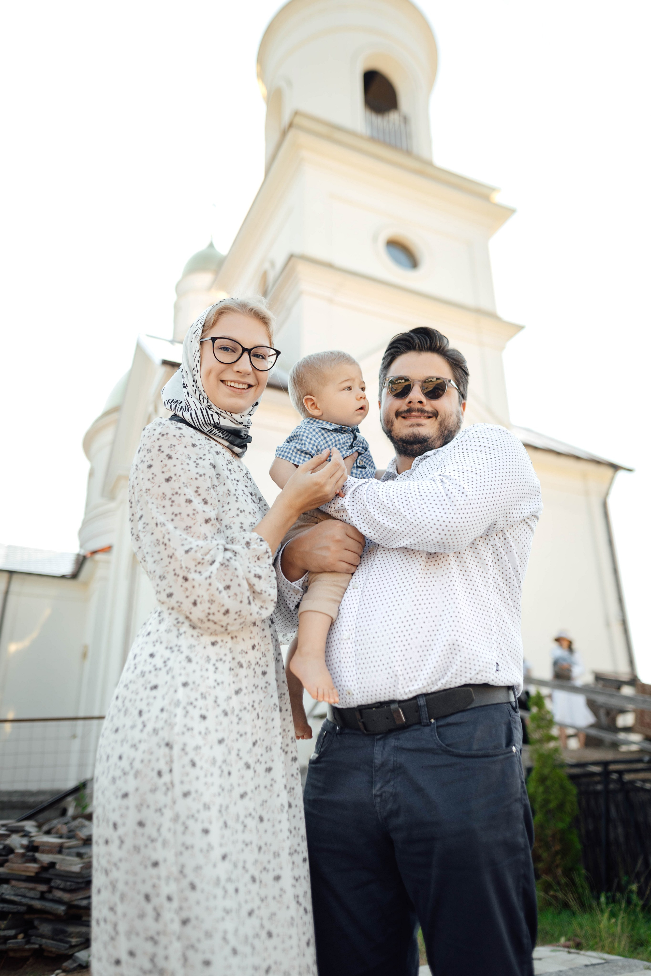 Крещение Энвера (Михаила), д. Колядищи, храм Успения Пр. Богородицы, август 2025