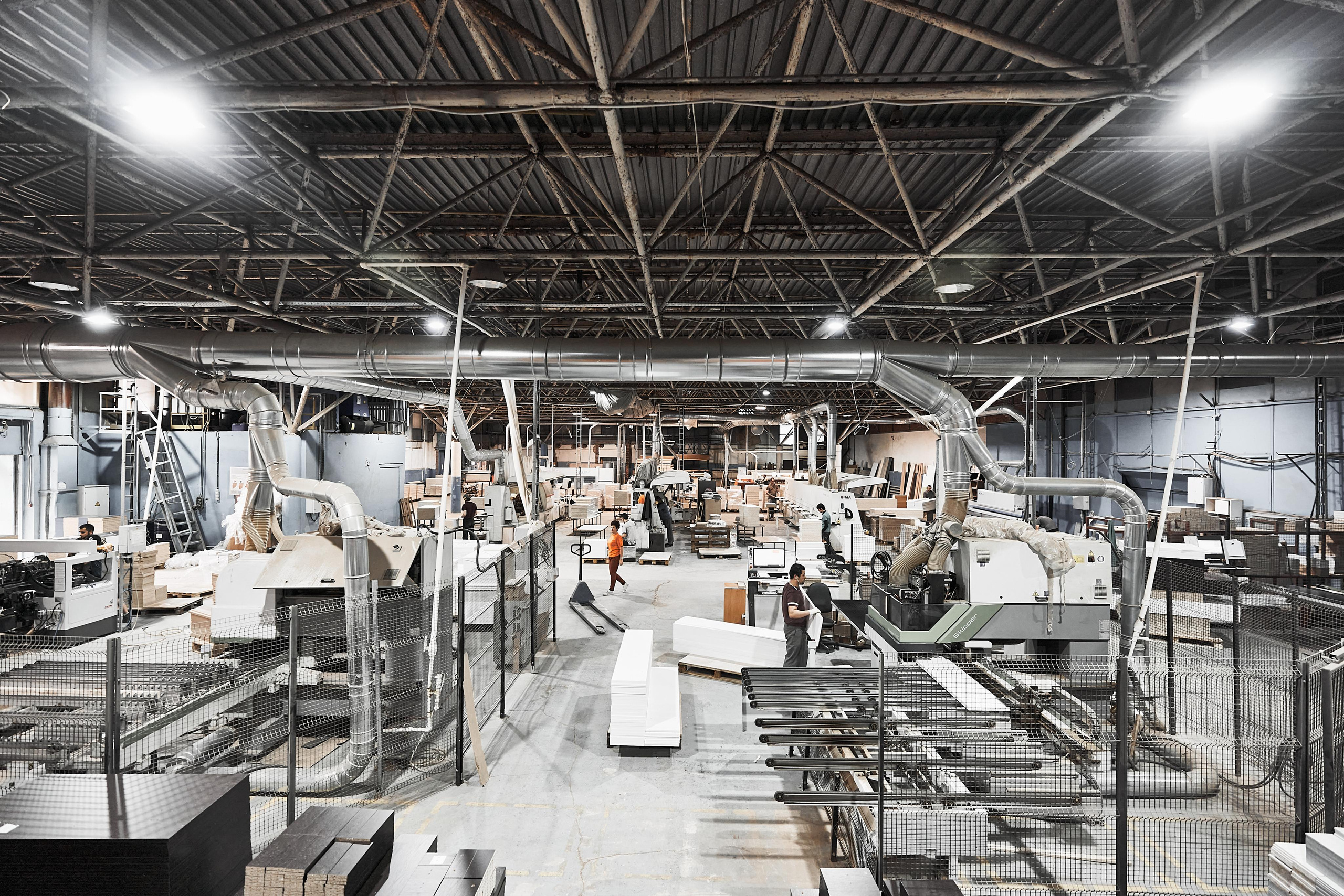 Фотосъемка производства мебельной фабрики. Фотограф Евгений Опарин