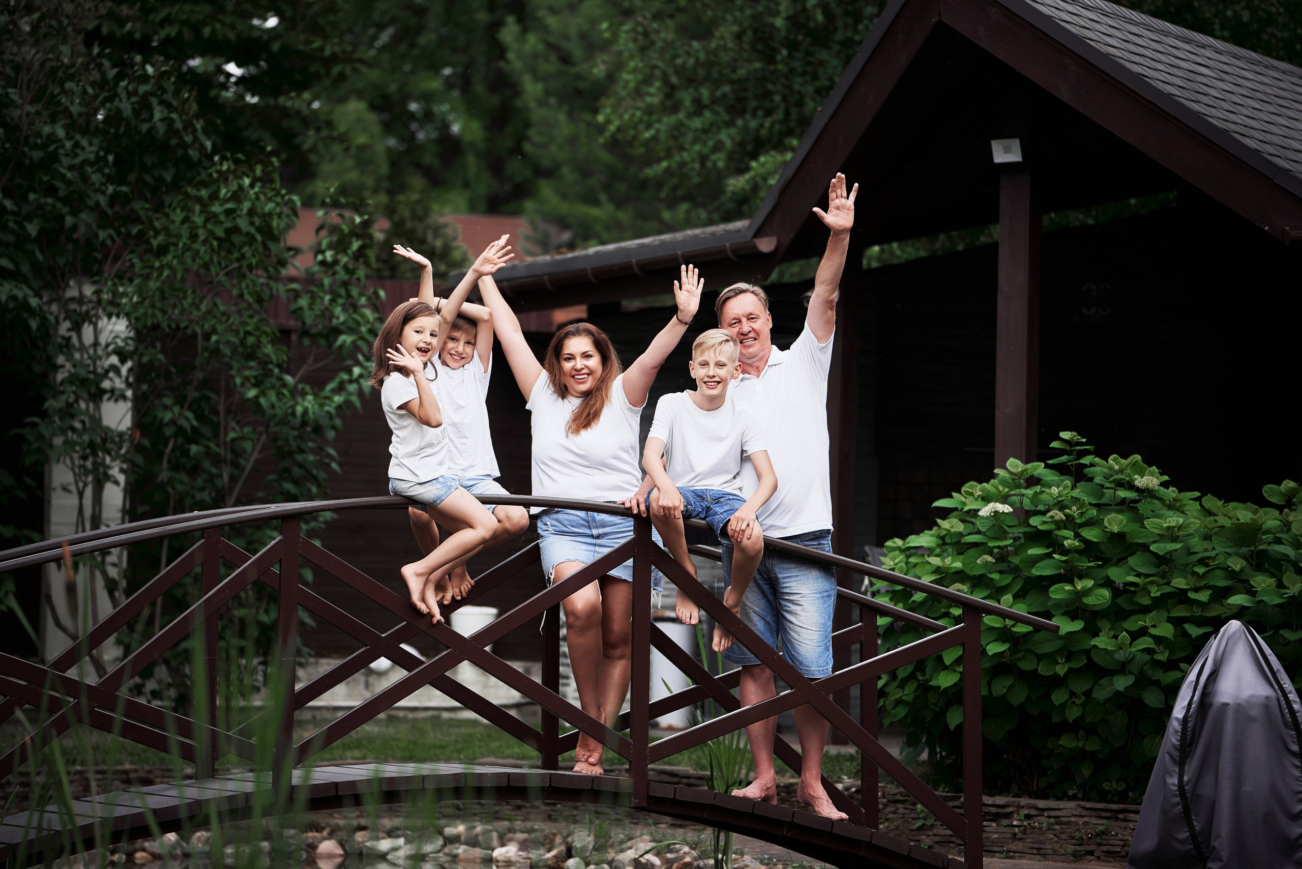 Семейная фотосессия на природе в Подмосковье Фотограф Евгений Опарин