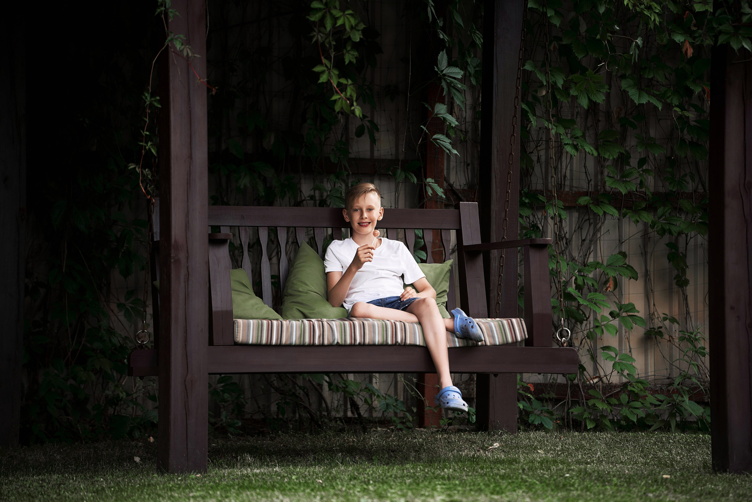 Семейная фотосессия на природе в Подмосковье Фотограф Евгений Опарин