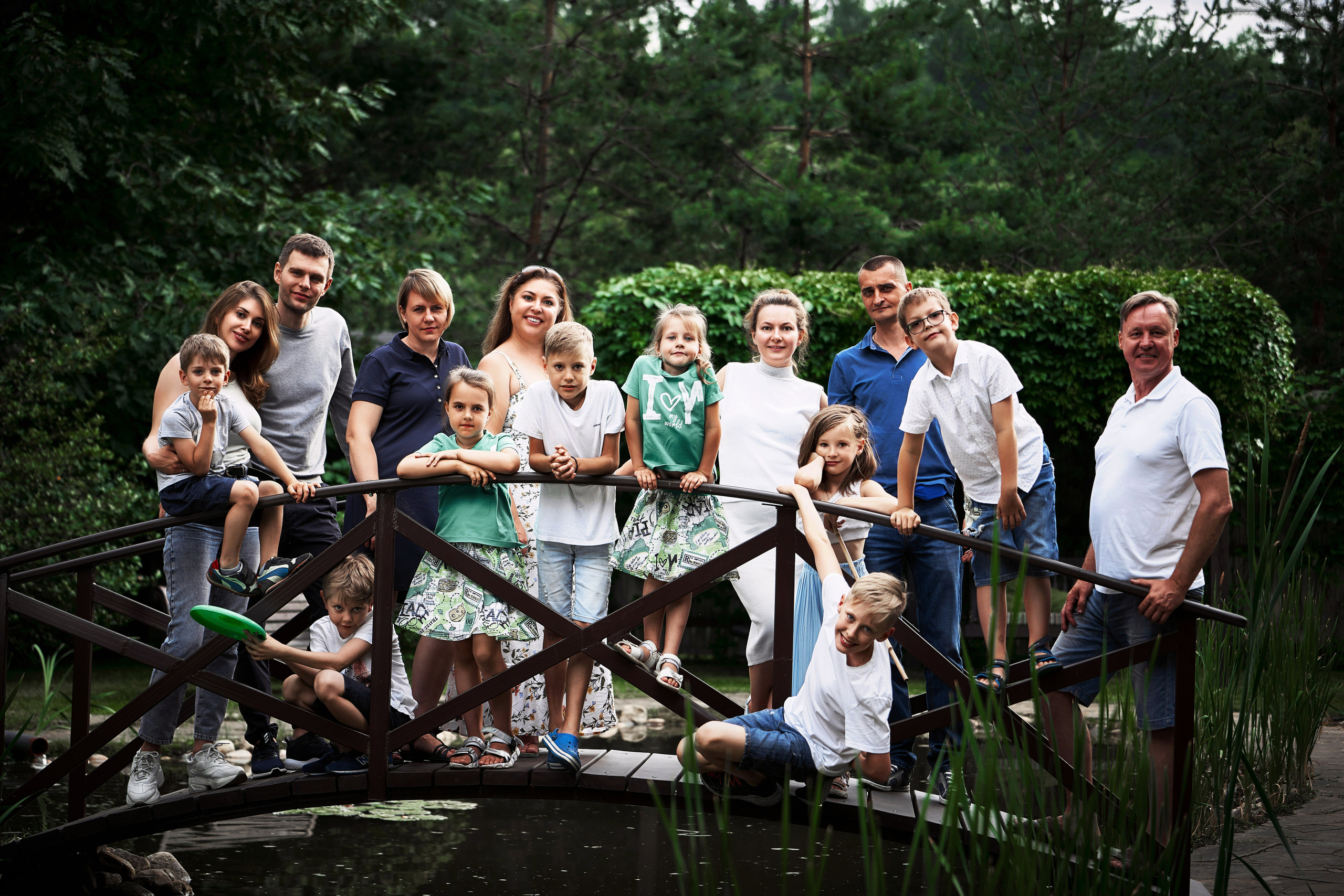 Семейная фотосессия на природе в Подмосковье Фотограф Евгений Опарин