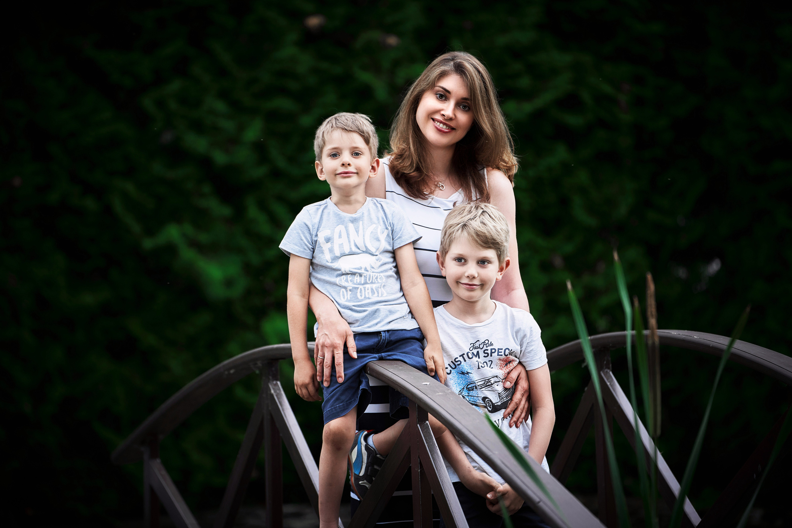 Семейная фотосессия на природе в Подмосковье Фотограф Евгений Опарин