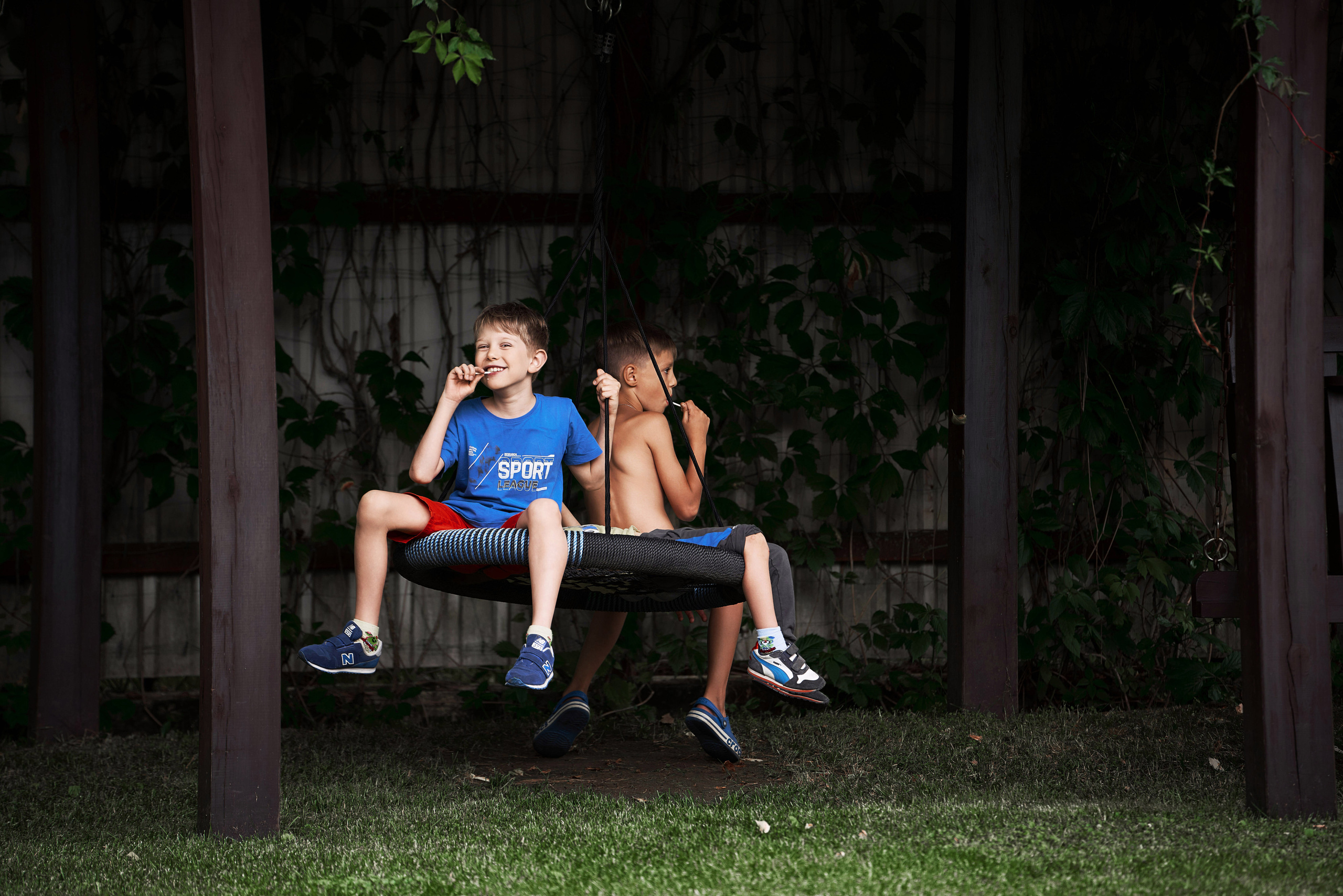 Семейная фотосессия на природе в Подмосковье Фотограф Евгений Опарин