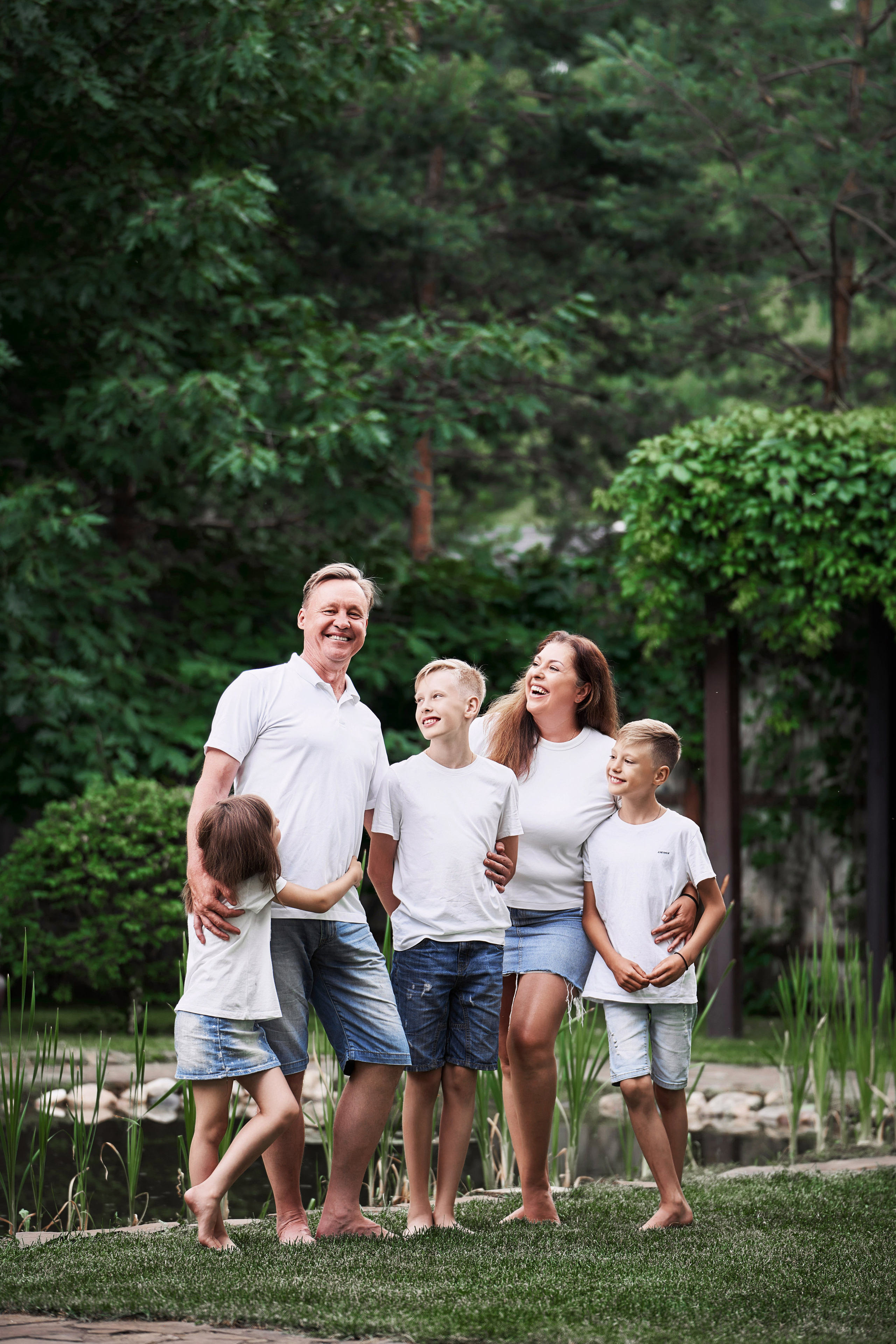 Семейная фотосессия на природе в Подмосковье Фотограф Евгений Опарин